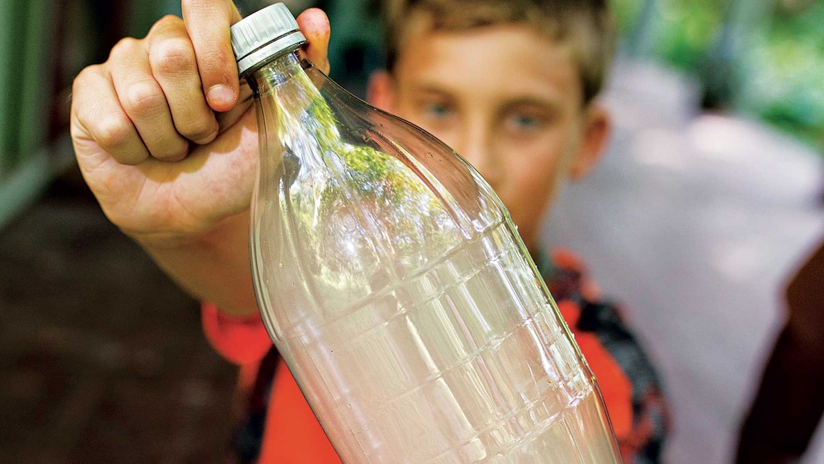 Make Rain Clouds in a Bottle