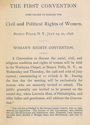 Womens Suffrage Movement