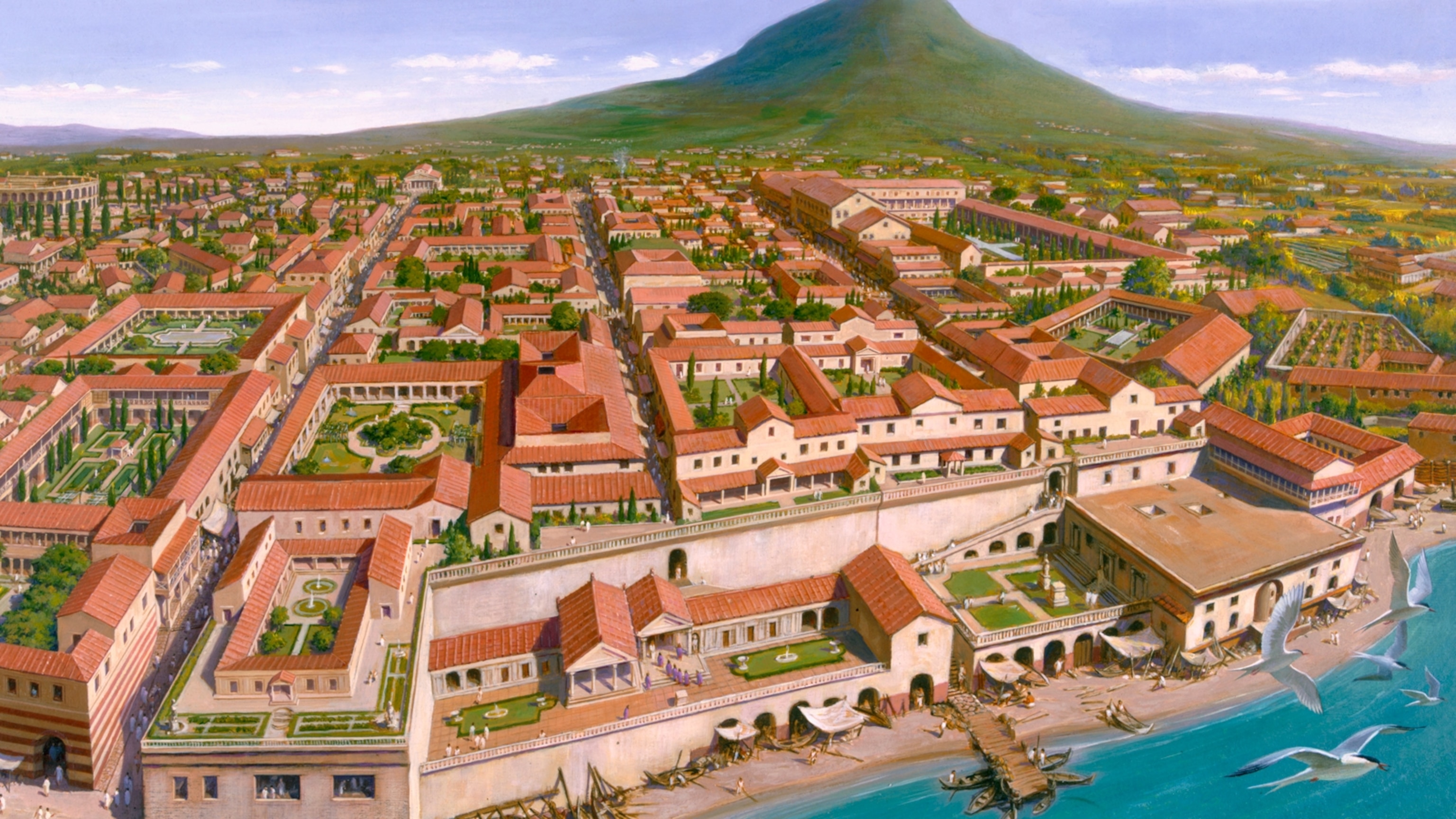 Map Of Pompeii Before Eruption The Lost City Of Pompeii