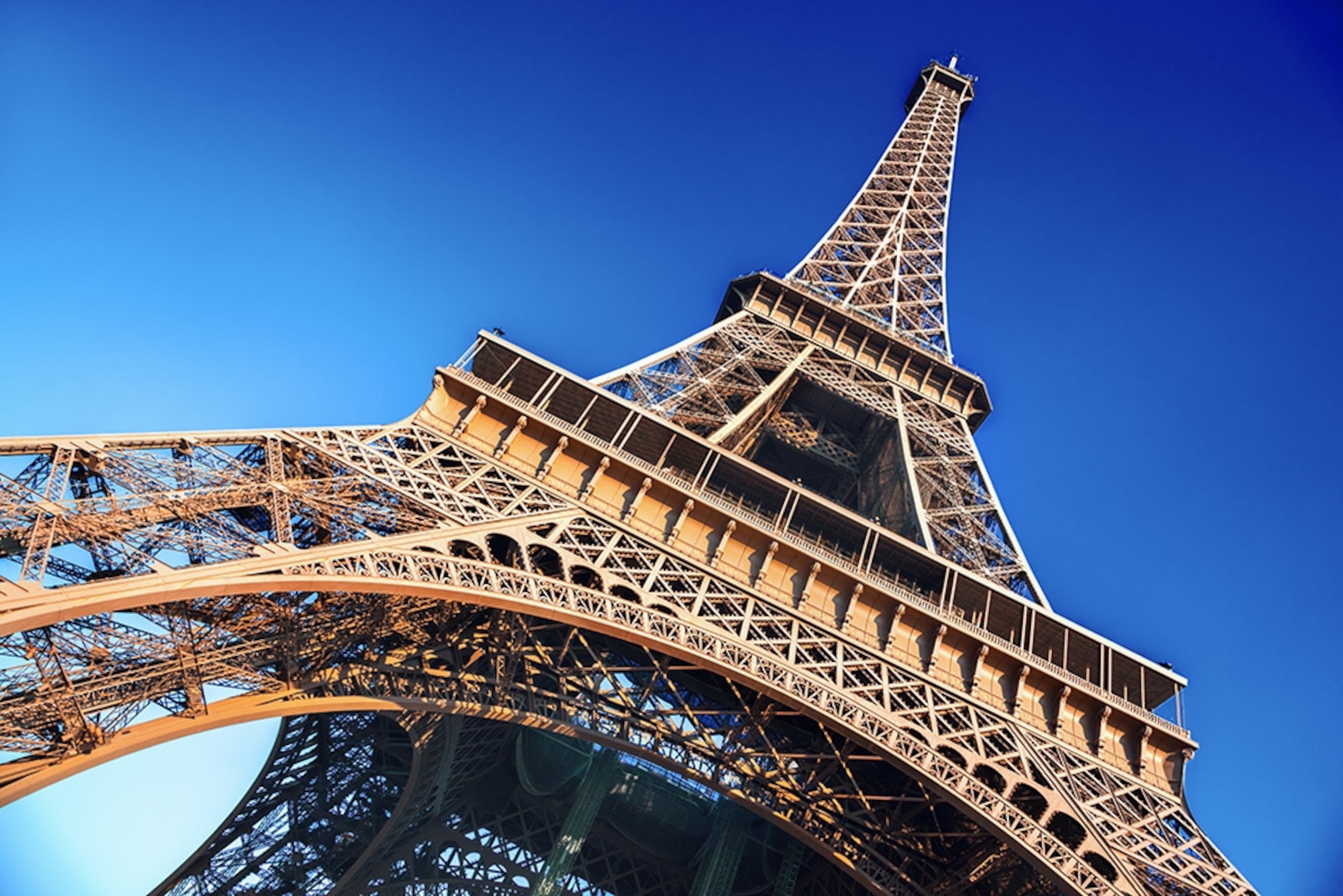 Top of The Eiffel Tower, Paris 