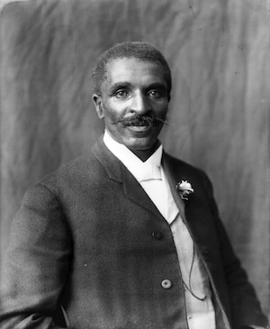 George Washington Carver, half-length portrait, Tuskegee Institute, Tuskegee, Alabama.