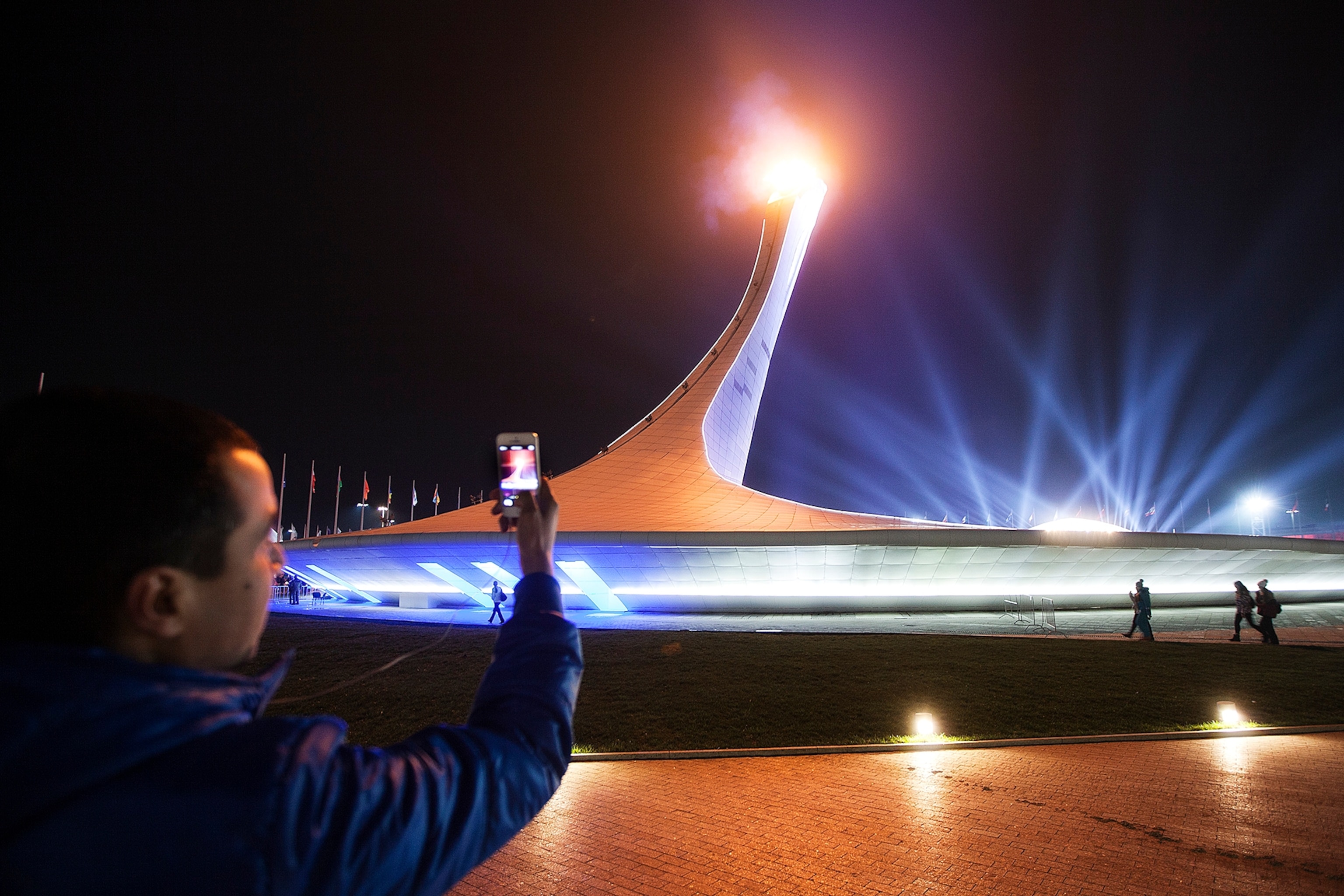 the opening ceremonies.