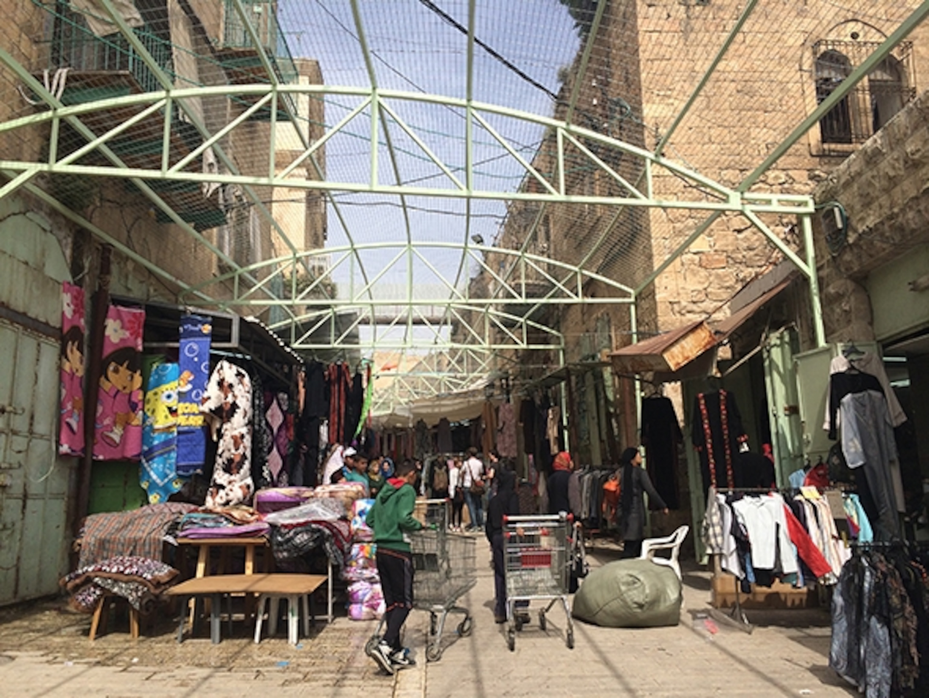 The Arab souq in the city of Hebron (Photograph by Christine Blau, National Geographic Travel)