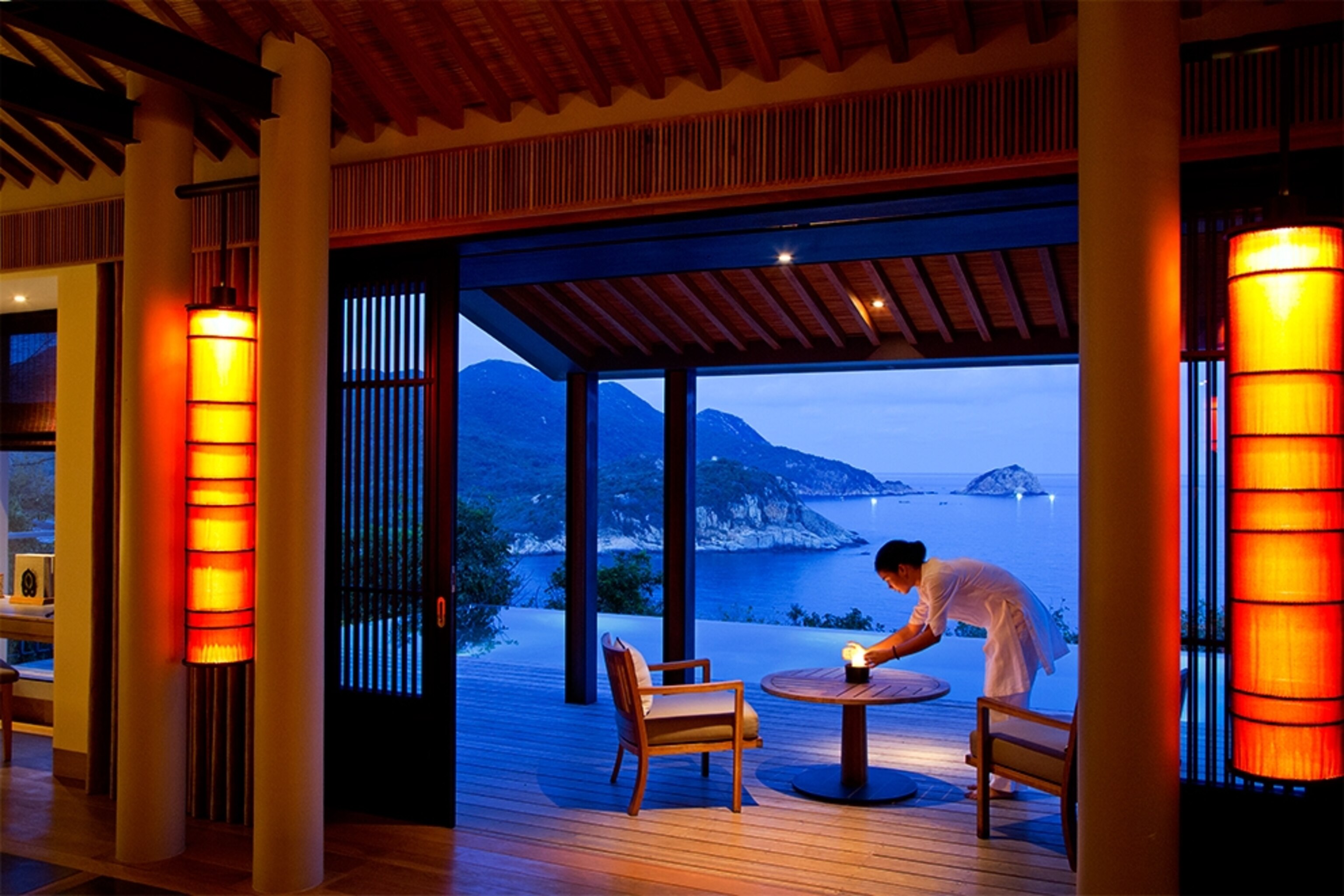 the Amanoi Resort in Vietnam