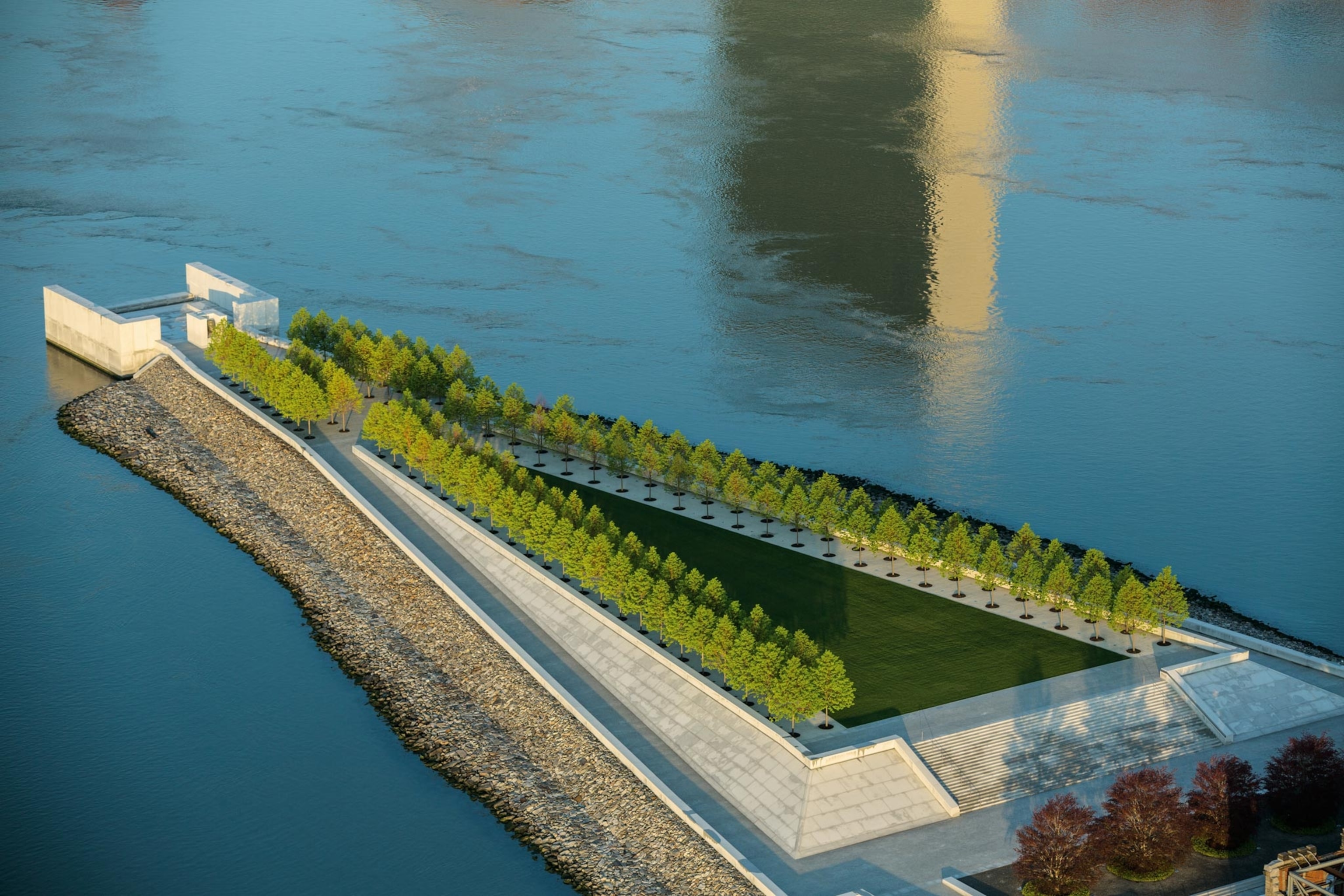 Four Freedoms Park in New York City