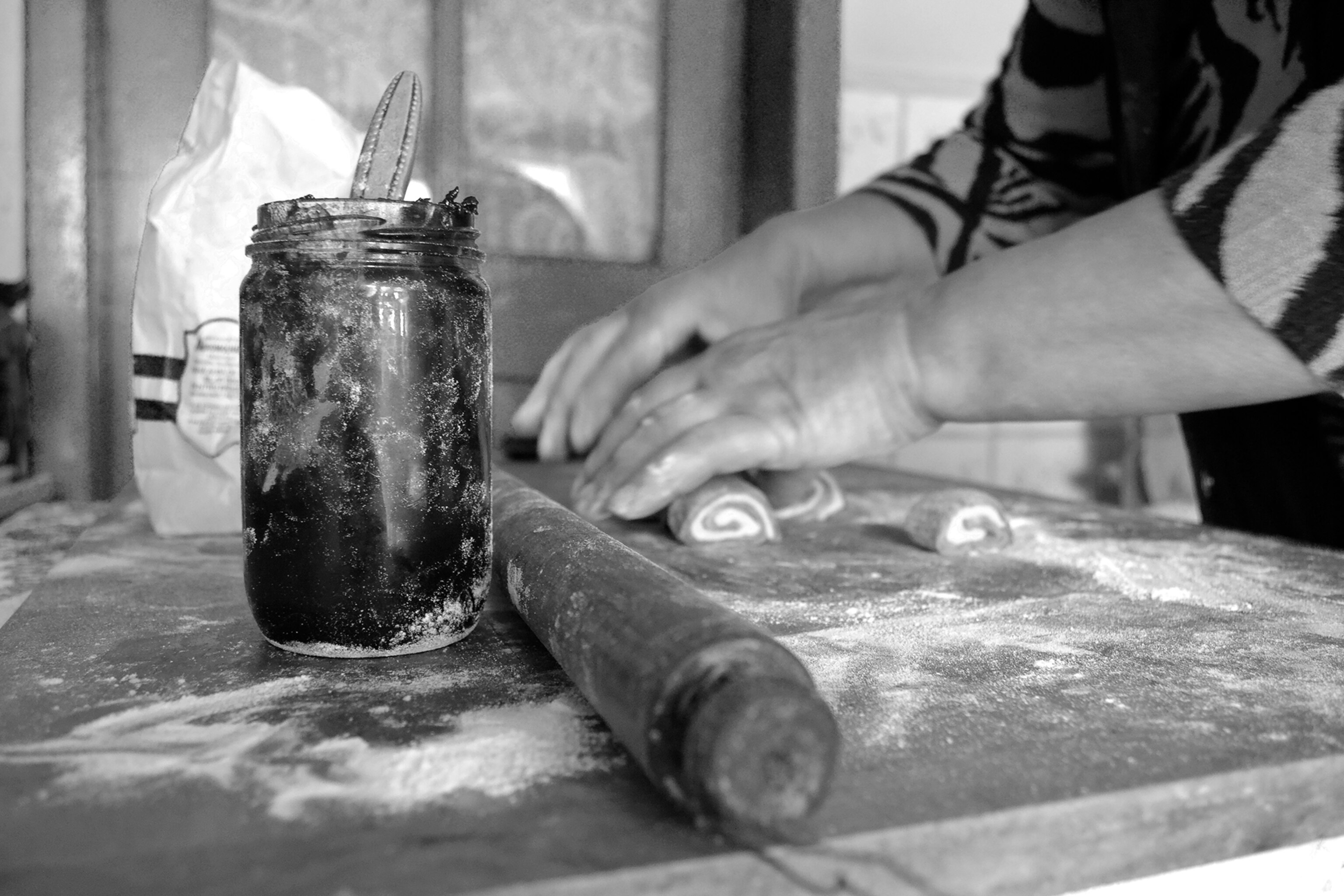 I love the delicious croissants made by my grandma . Everytime when she know that I go to her, she waits with those yammy croissants.