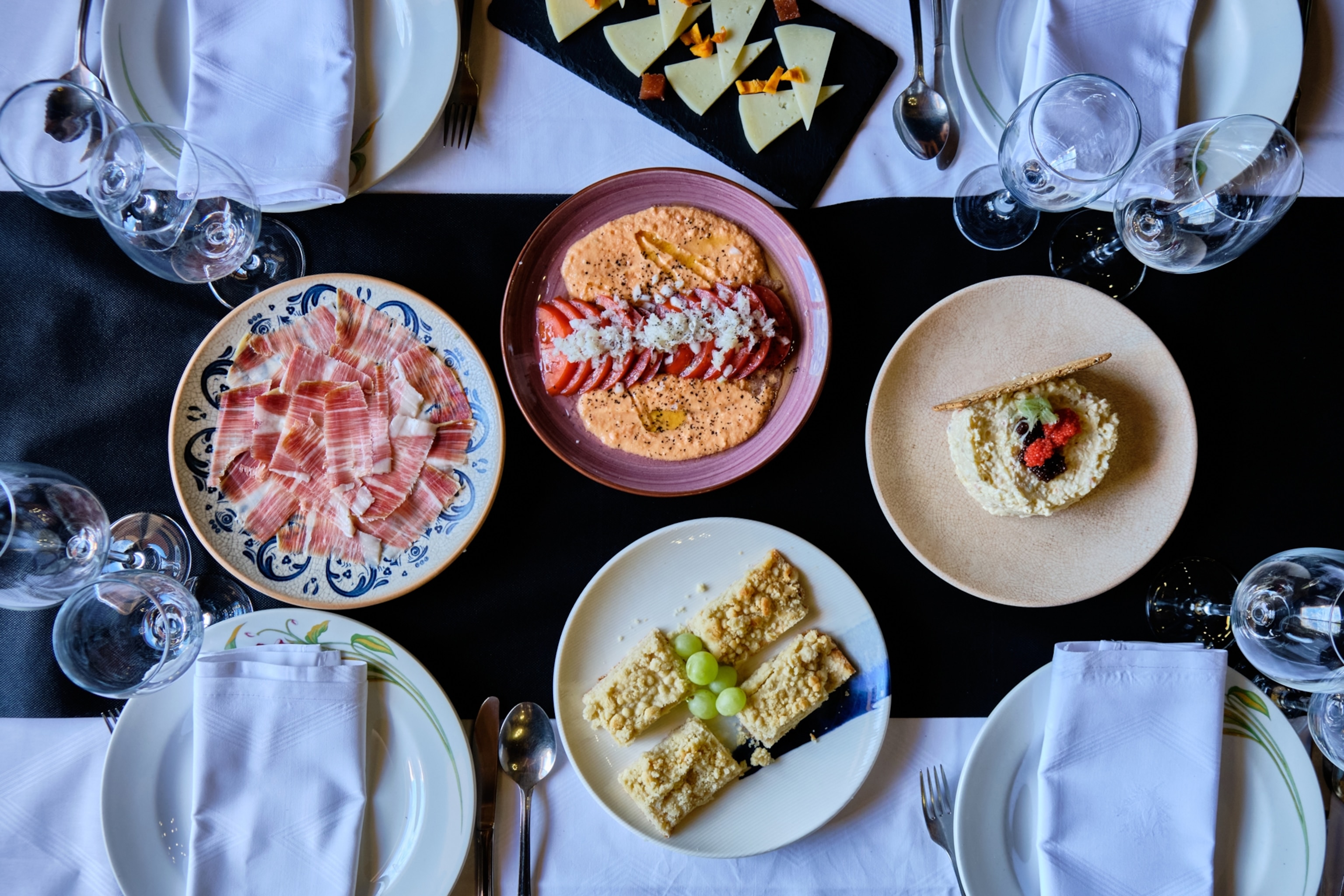 Dishes at Costa Blanca