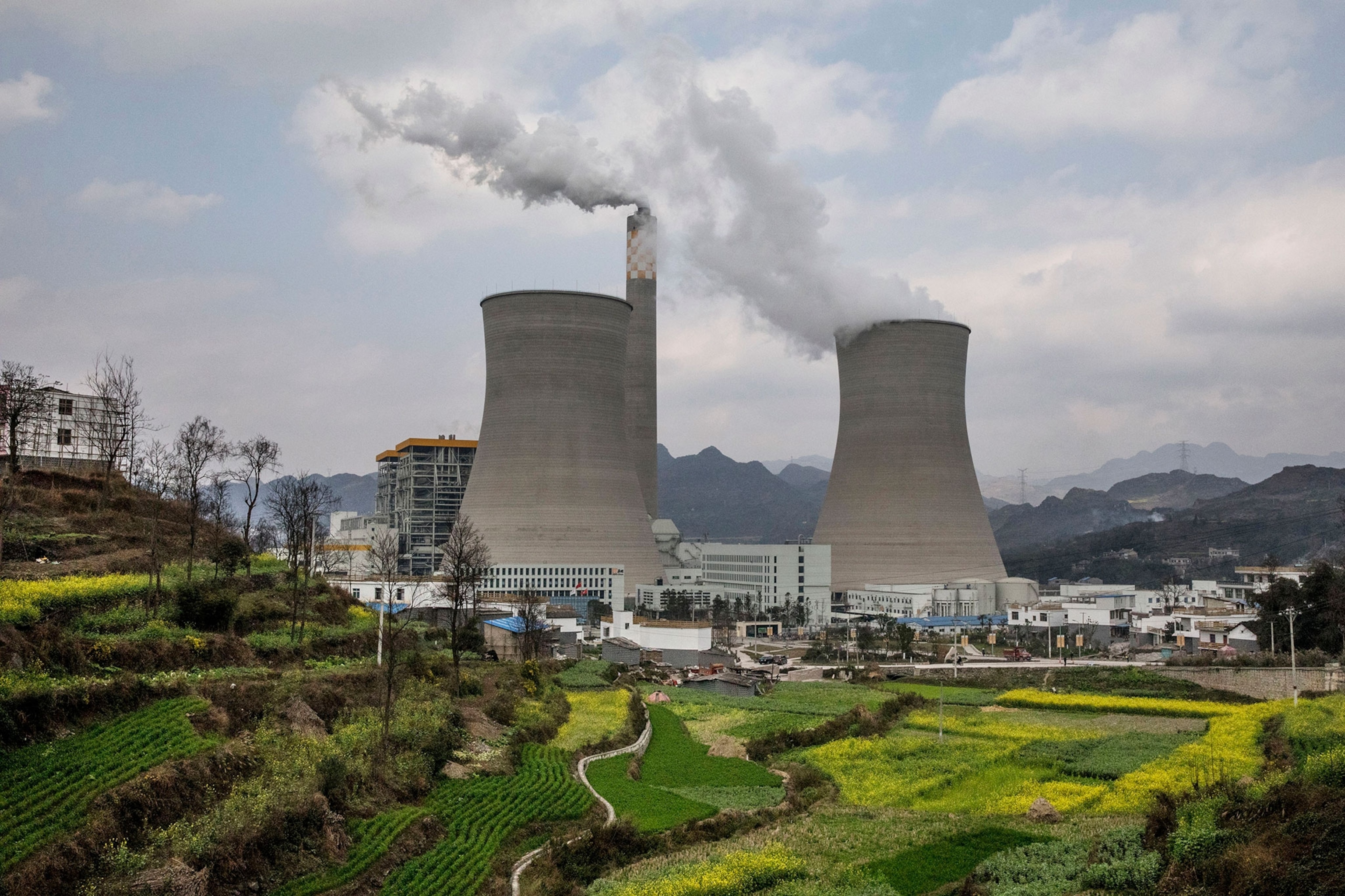 a coal fired power plant in China