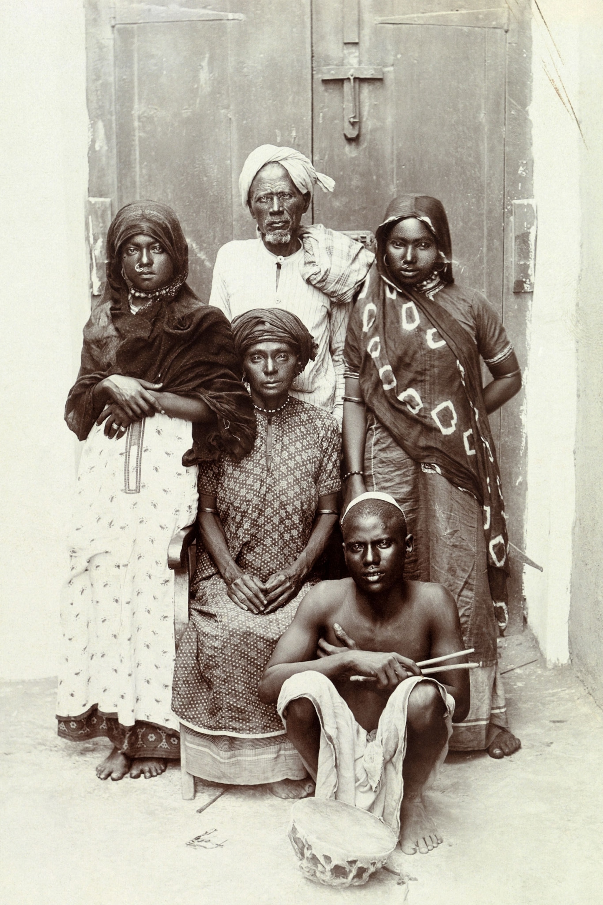 a father and child in Yemen