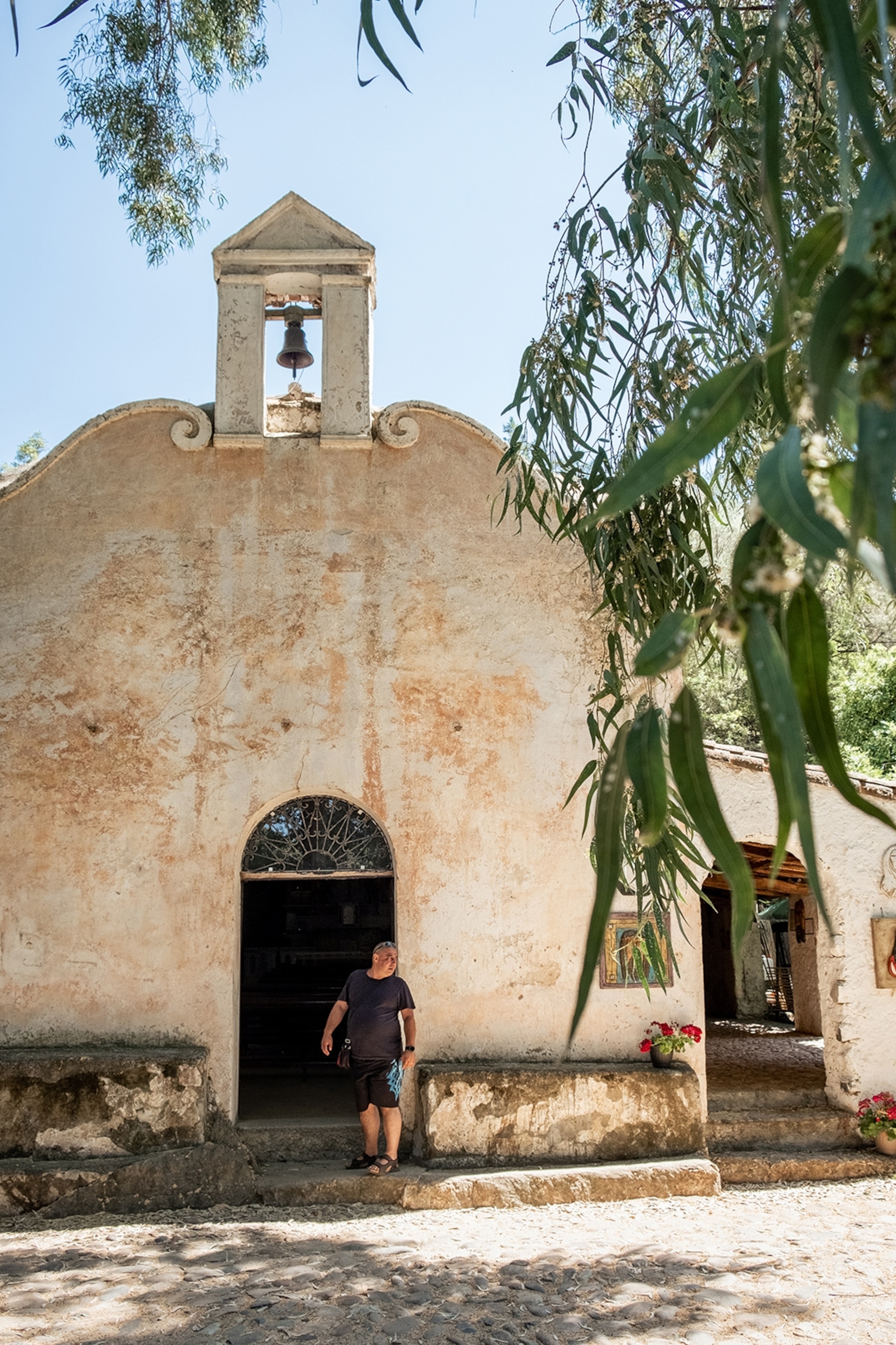 Old sandstone chapel