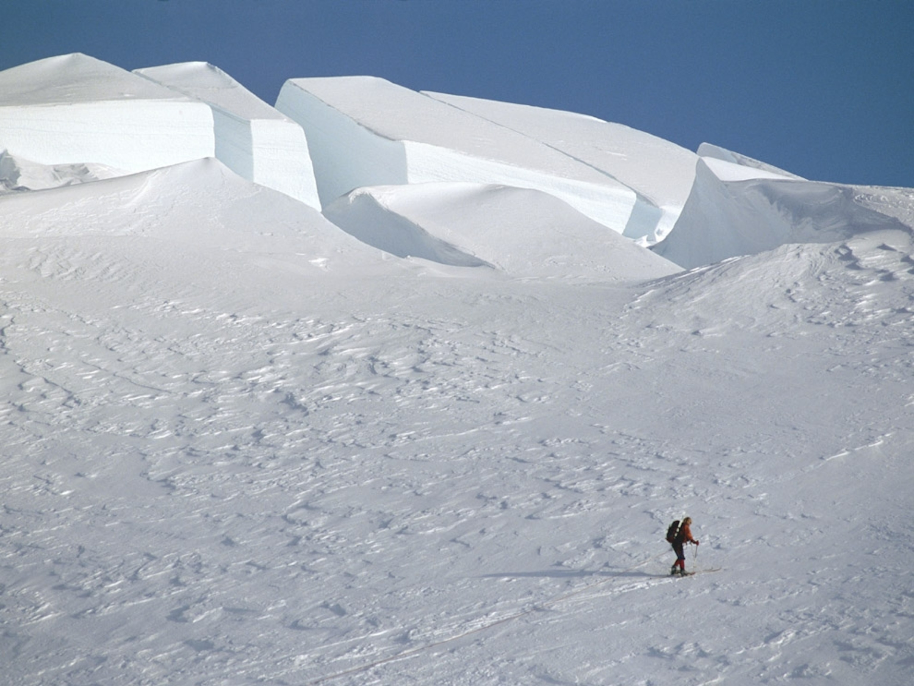 Skier in Patagonia