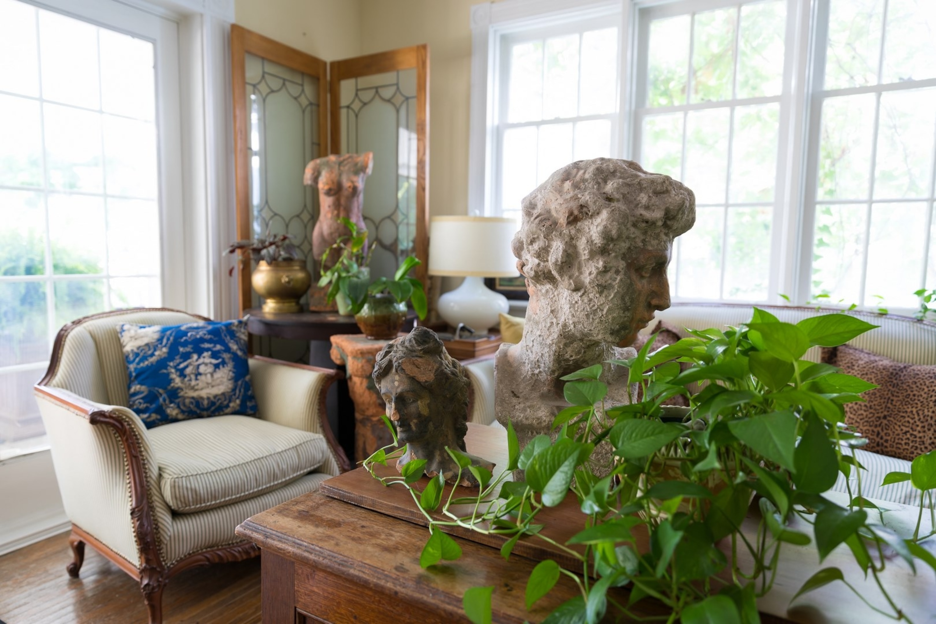 The interior of Elora’s White Garden Ontario