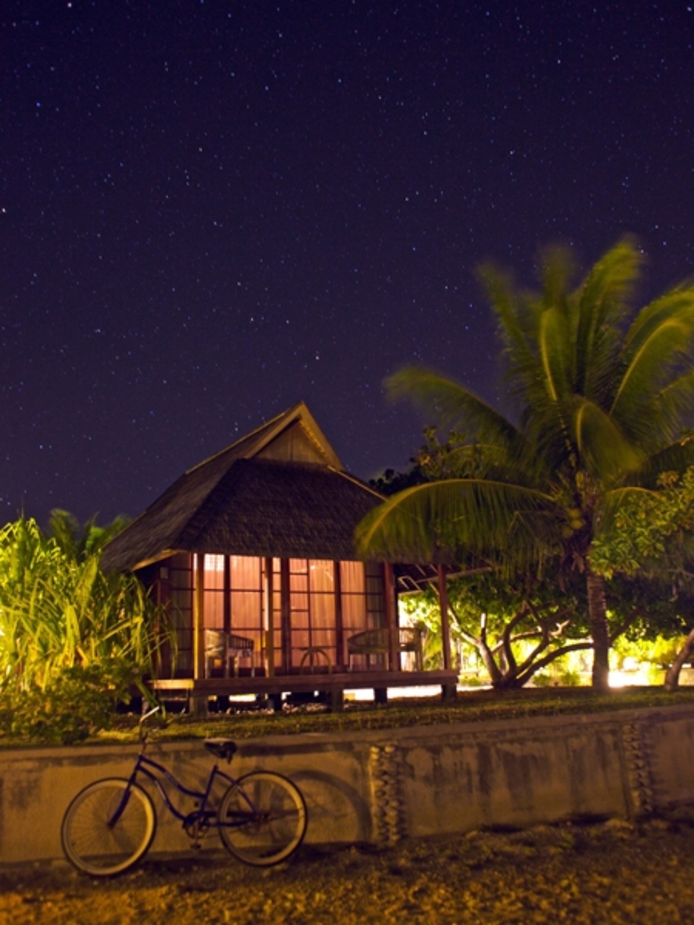 Starlit bungalo, Fakarava
