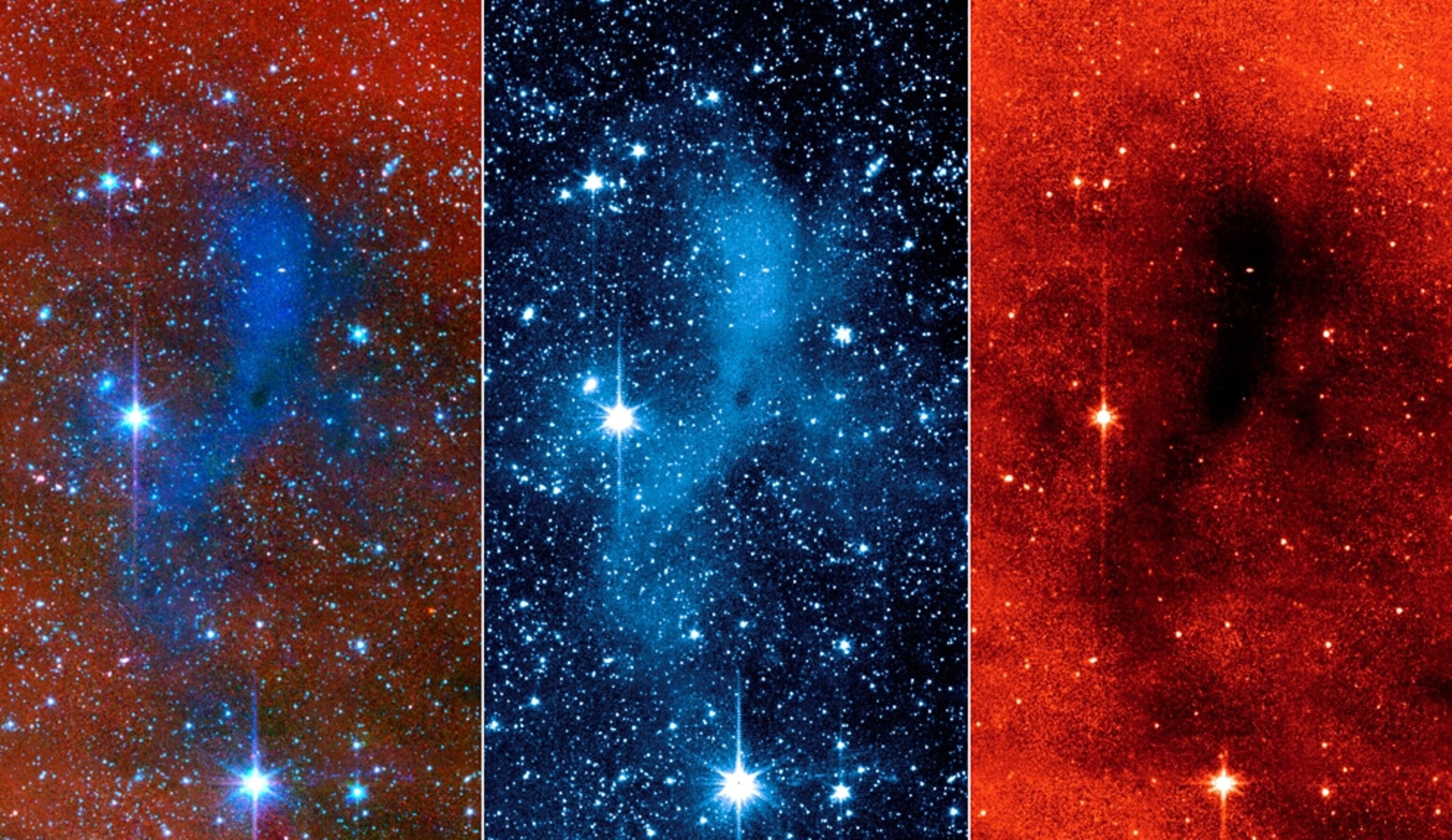 Picture of ''coreshine'' -- one of the best space pictures of the week