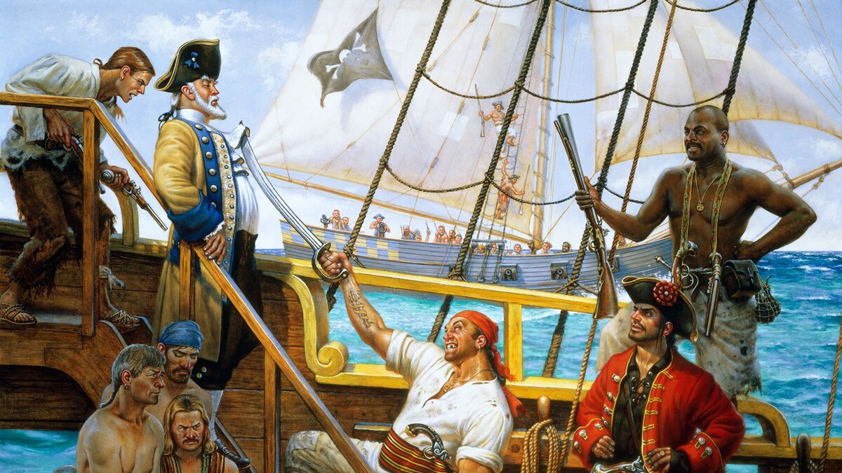 When Not Treasure Hunting, Pirates Practiced Democracy