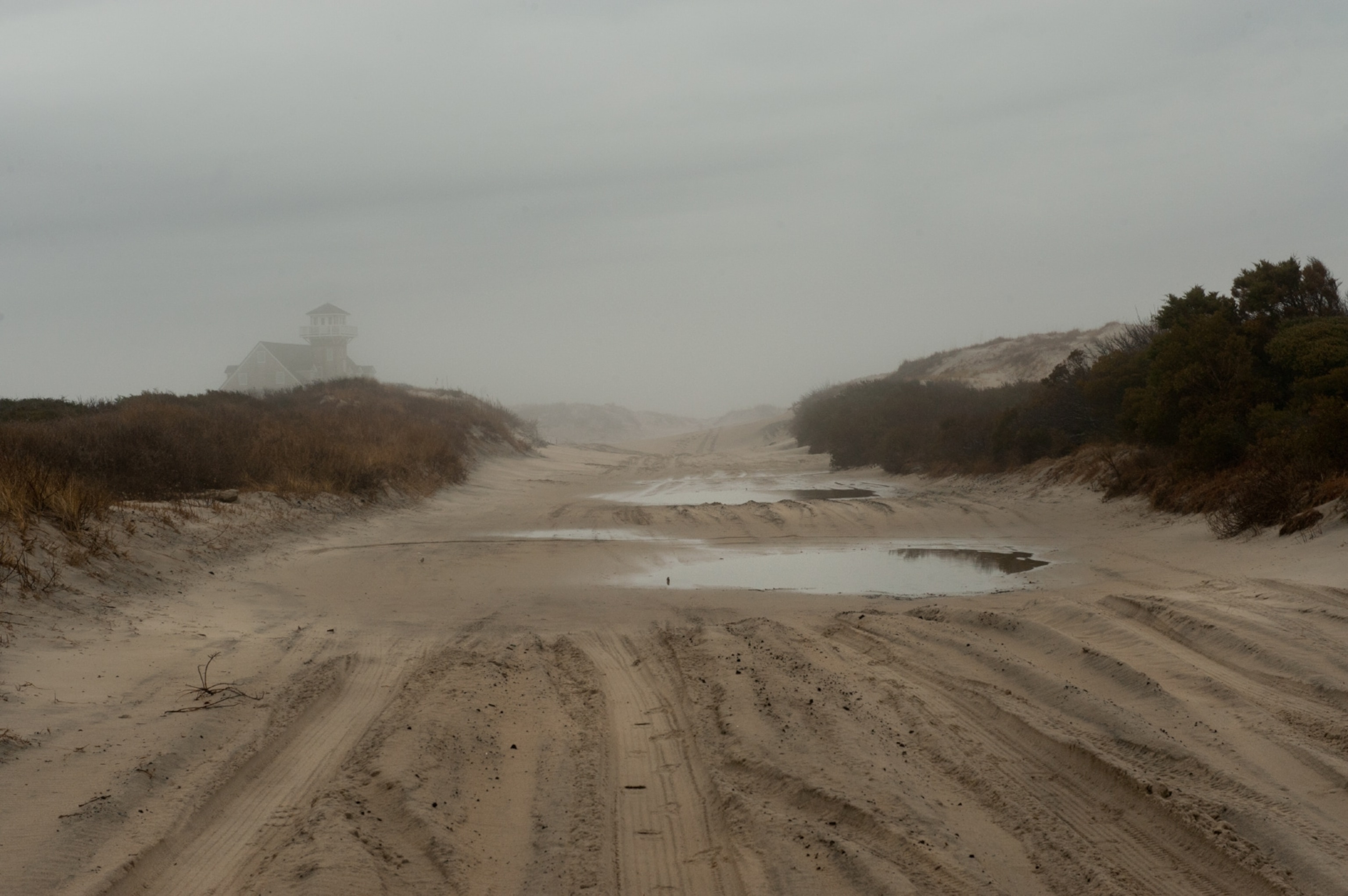 the Coast Guard station at Oregon Inlet