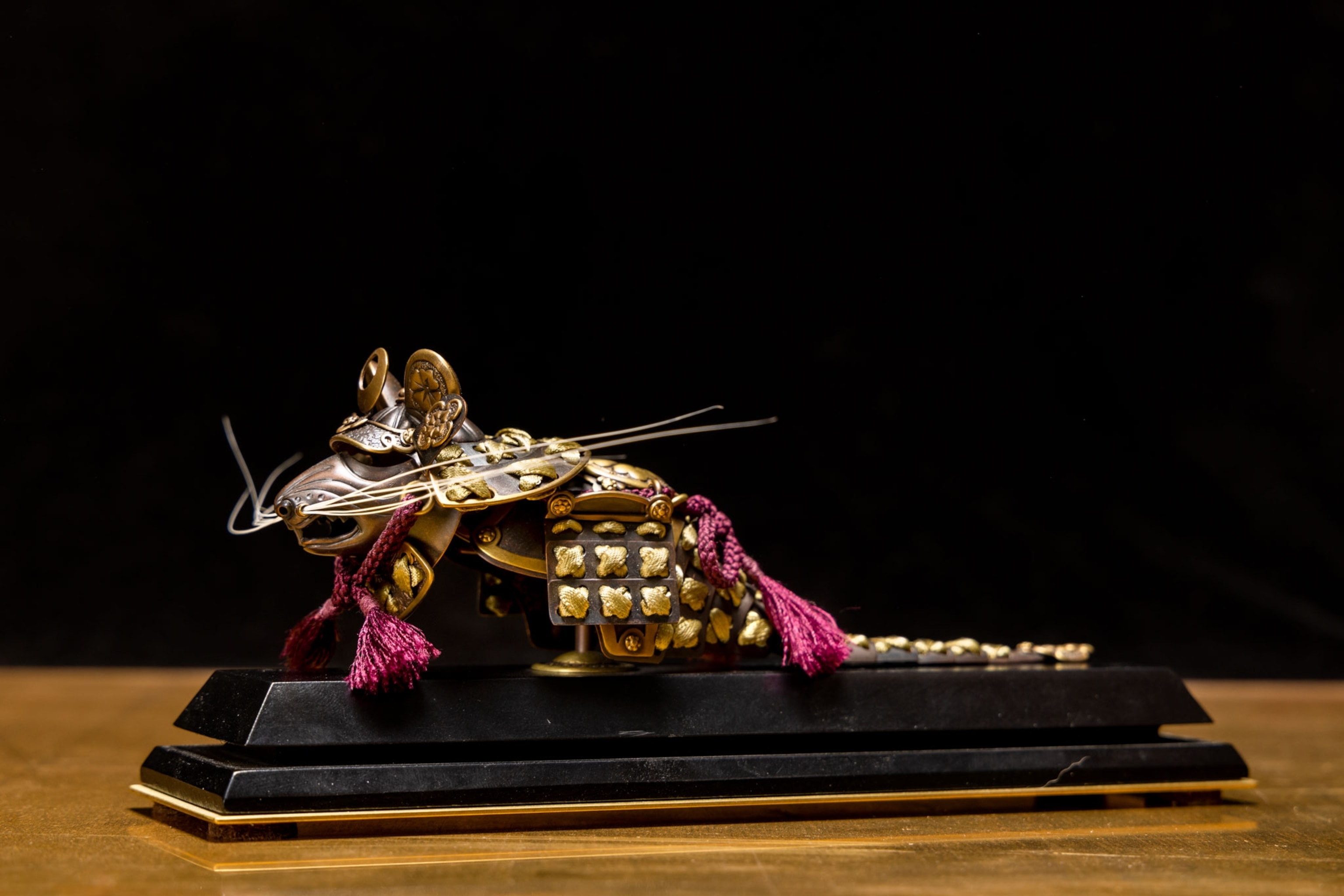 Meet the world’s first (and only) cat and mouse armorer