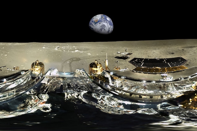Chinca's Chang'e 3 robotic lunar exploration mission.
