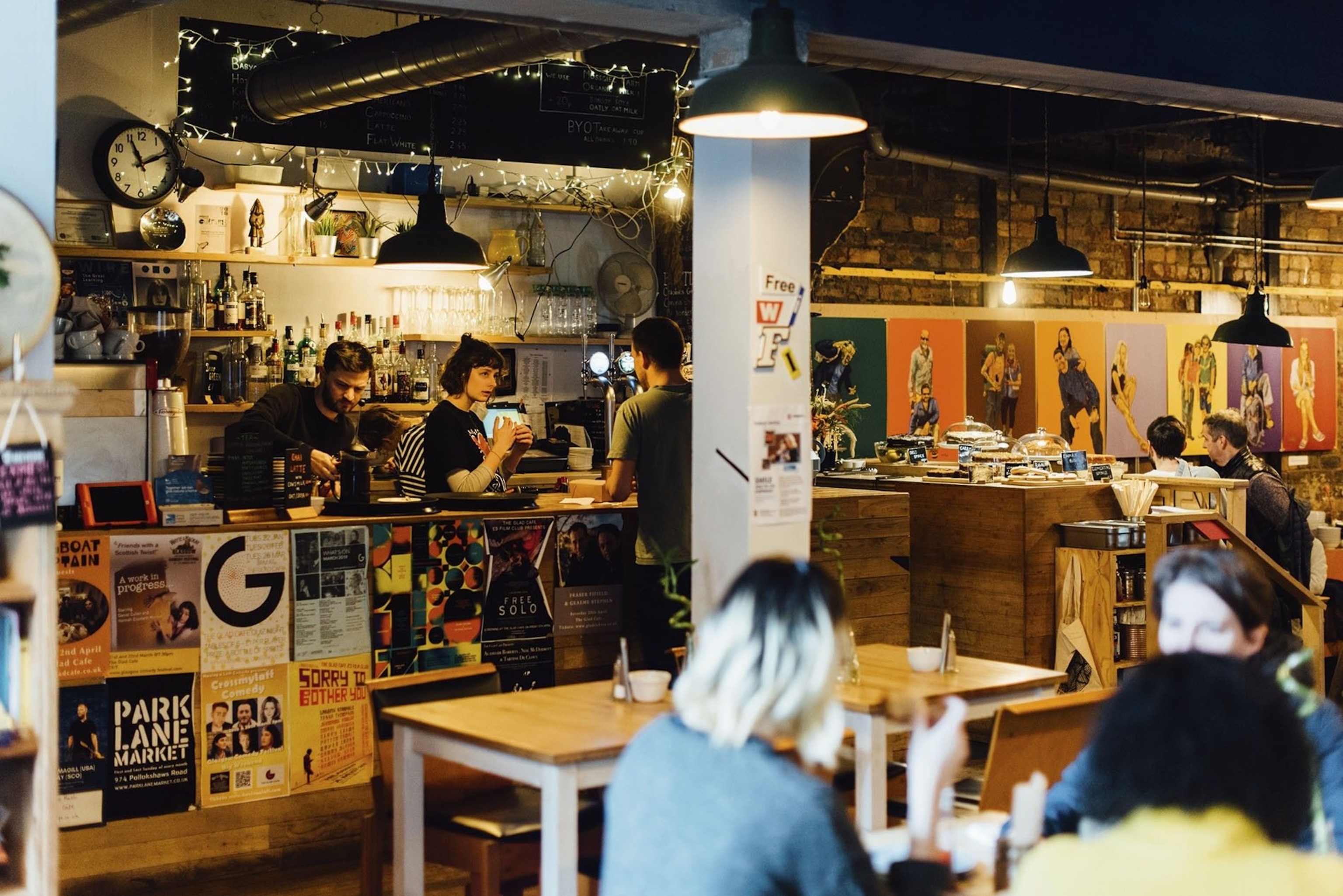 The Glad Cafe, a music venue, cafe and social enterprise run by The Glad Foundation, which creates opportunities for people of all ages and abilities to engage with music.