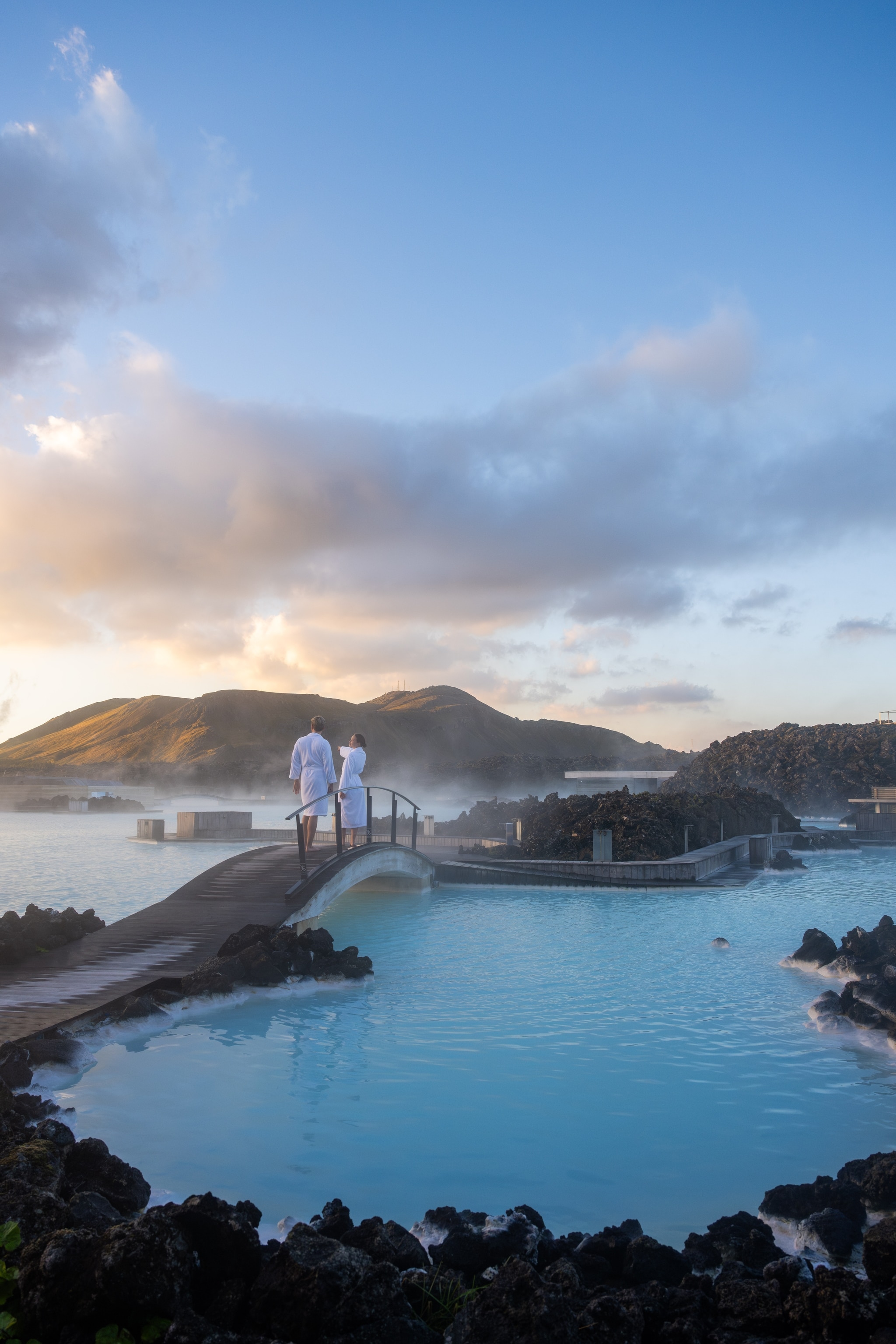 geothermal pools of the Blue Lagoon
