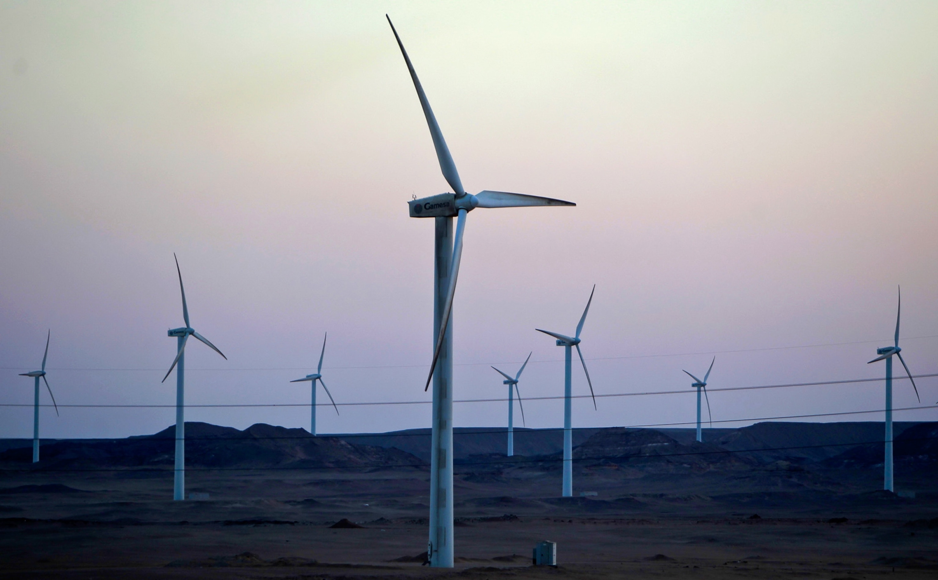 Egyptian President Abdel-Fatah al-Sisi in a bicycle marathon in Cairo, Egypt, to support low energy consumption.