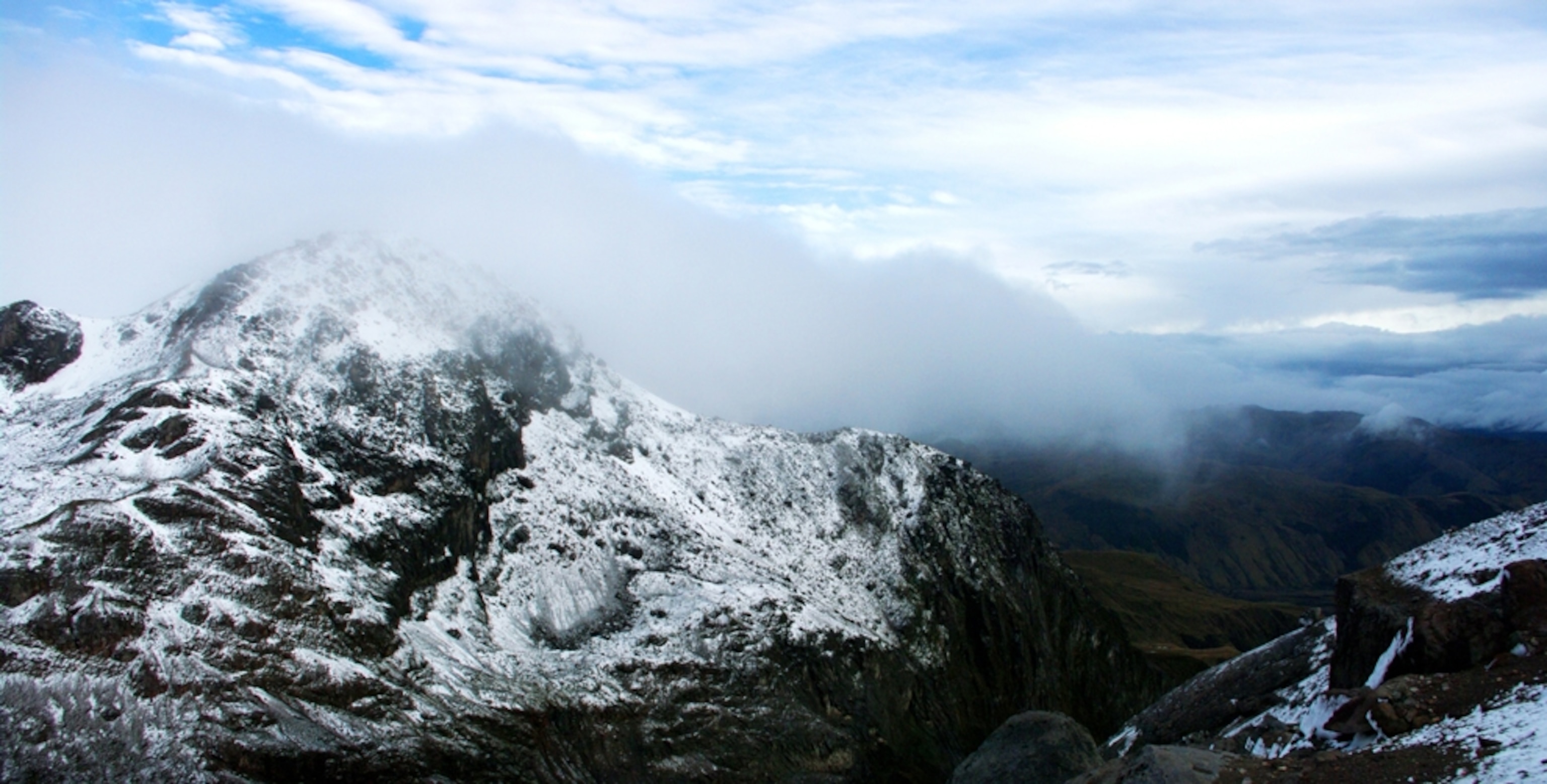 Cayambe mountain, Ecuador