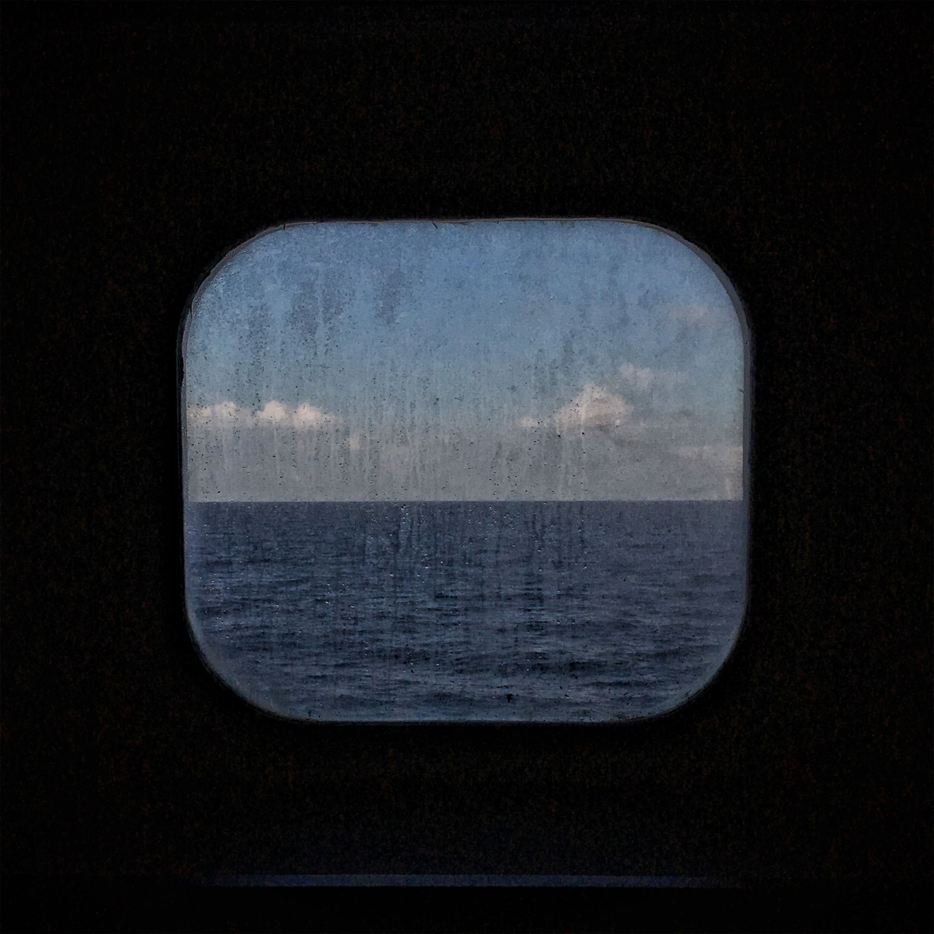 the view out the cabin window of a cruise ship