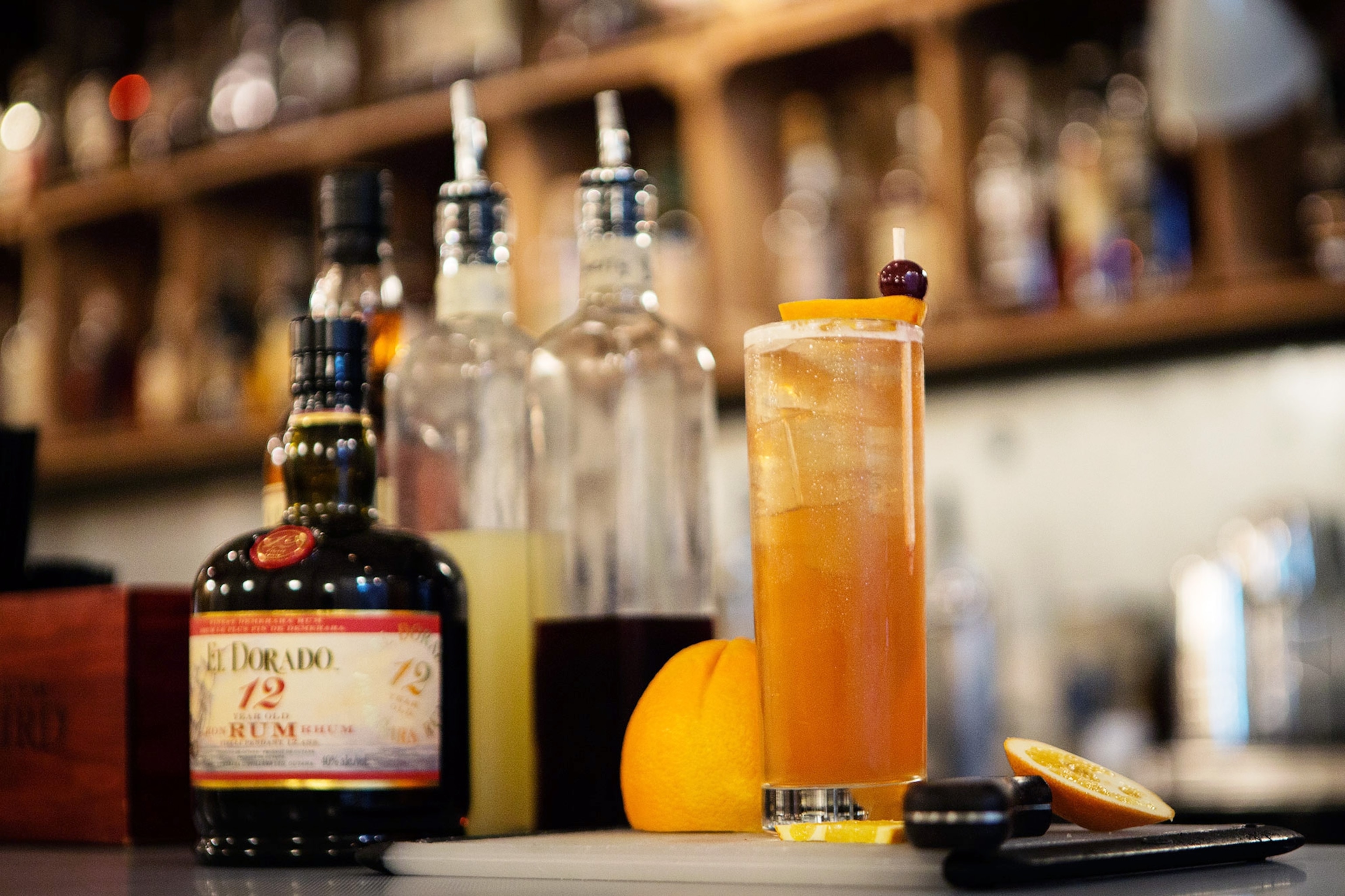 The "General's Order," a cocktail based off of on order George Washington addressed to his troops