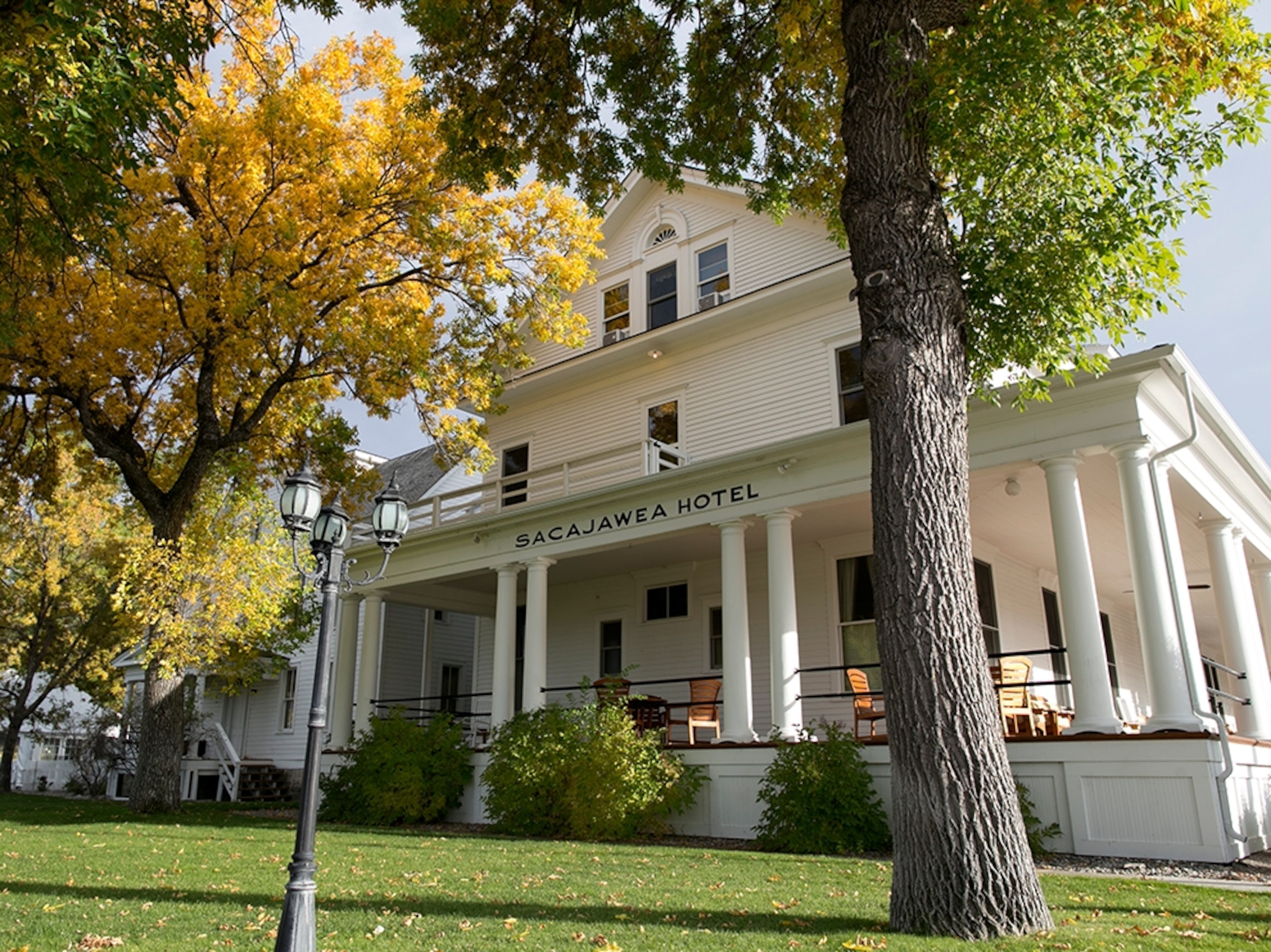 the Sacajawea Hotel in Three Forks, Montana