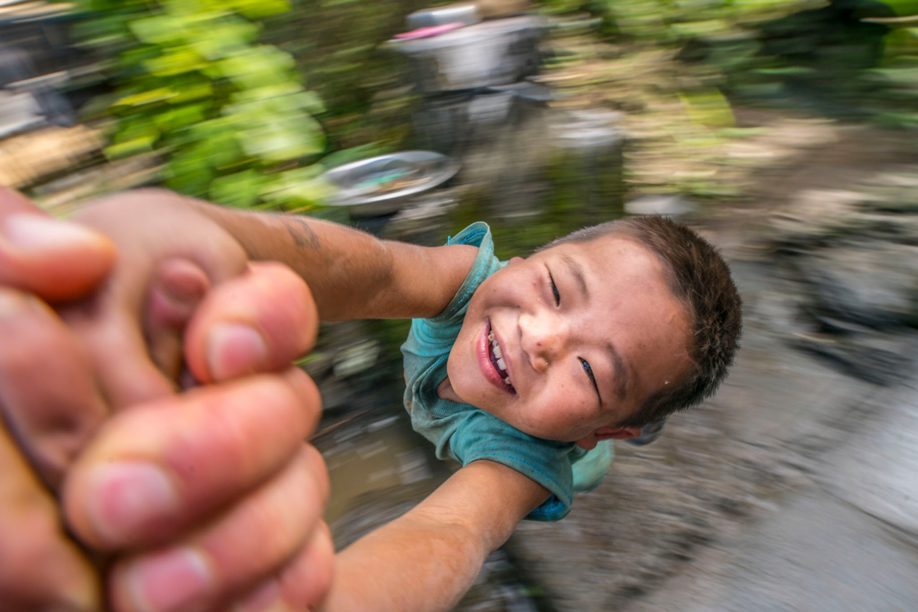 boy playing