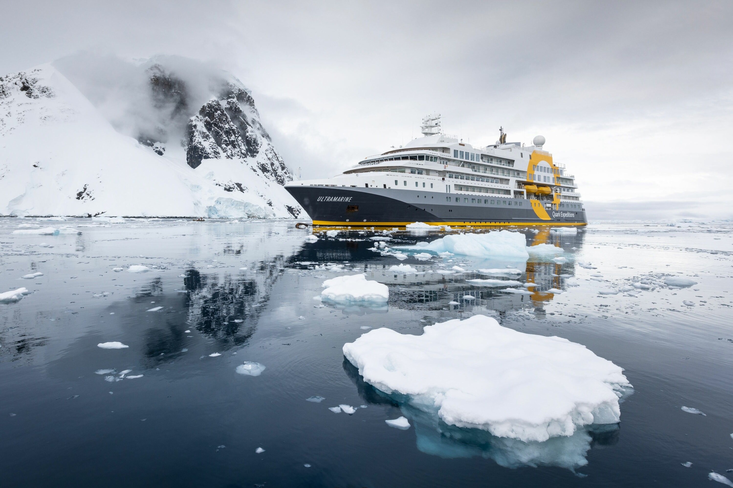 Ultramarine, the newest ship in Quark Expeditions’ fleet.
