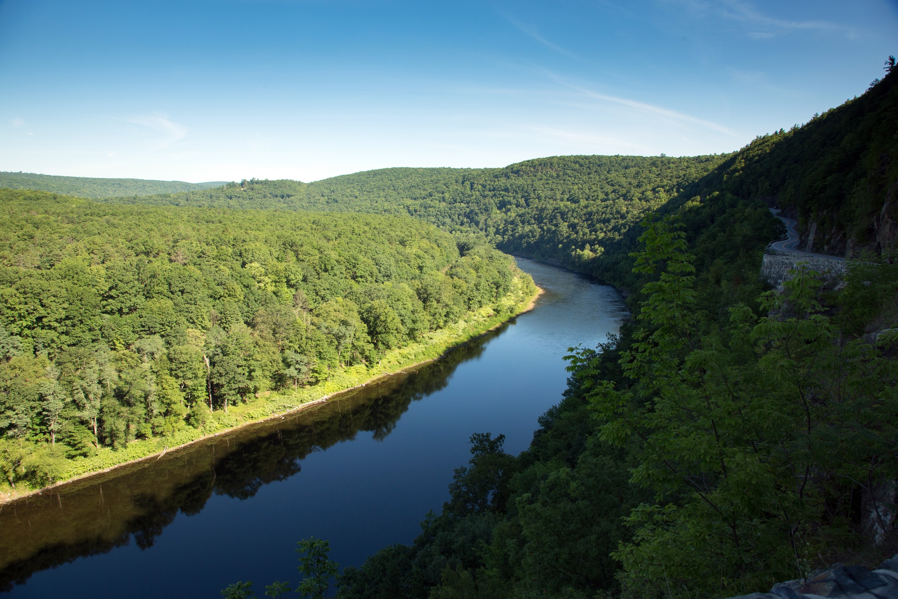 View of the Hudson River