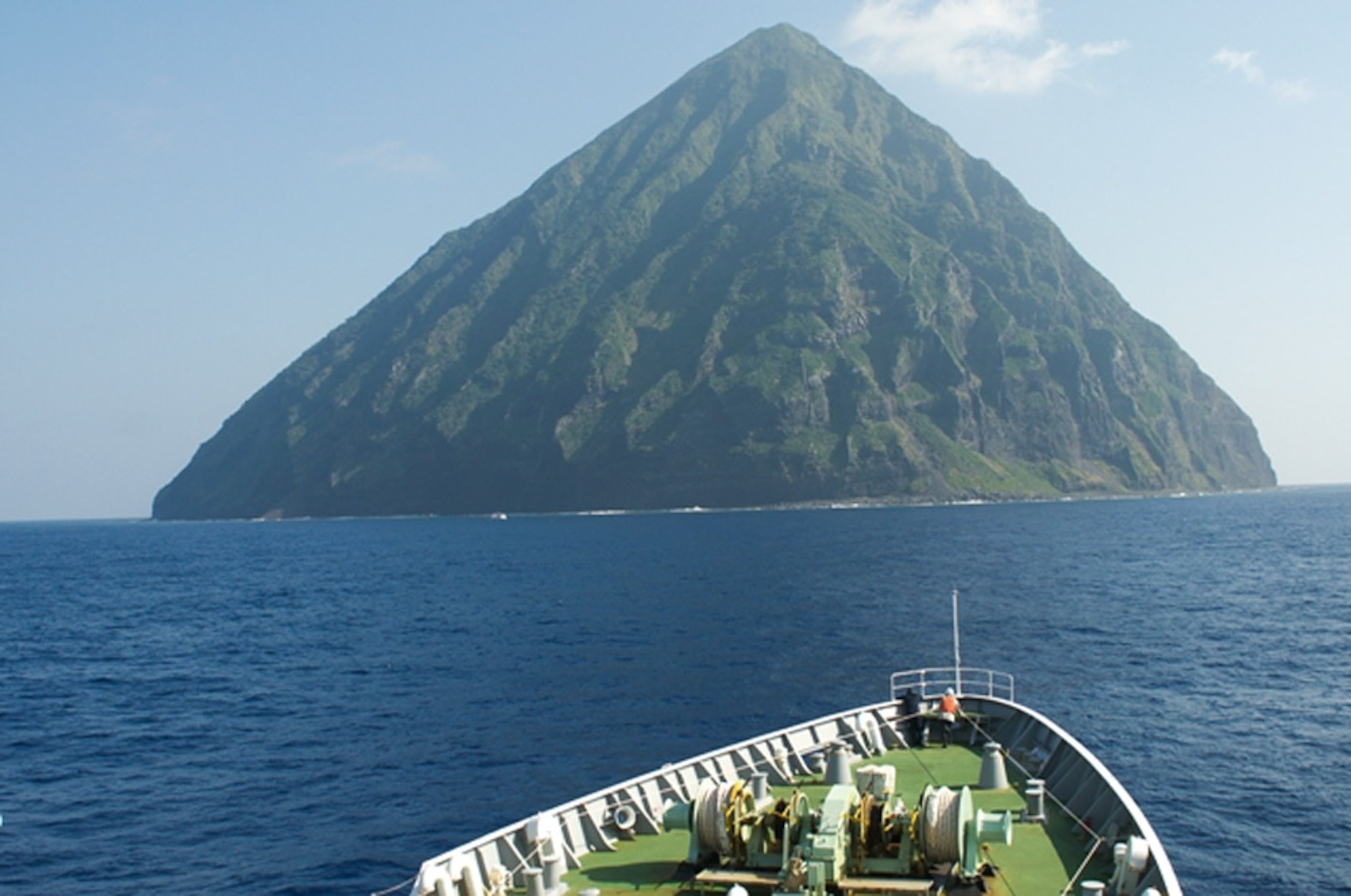 island near undersea volcano off Japan
