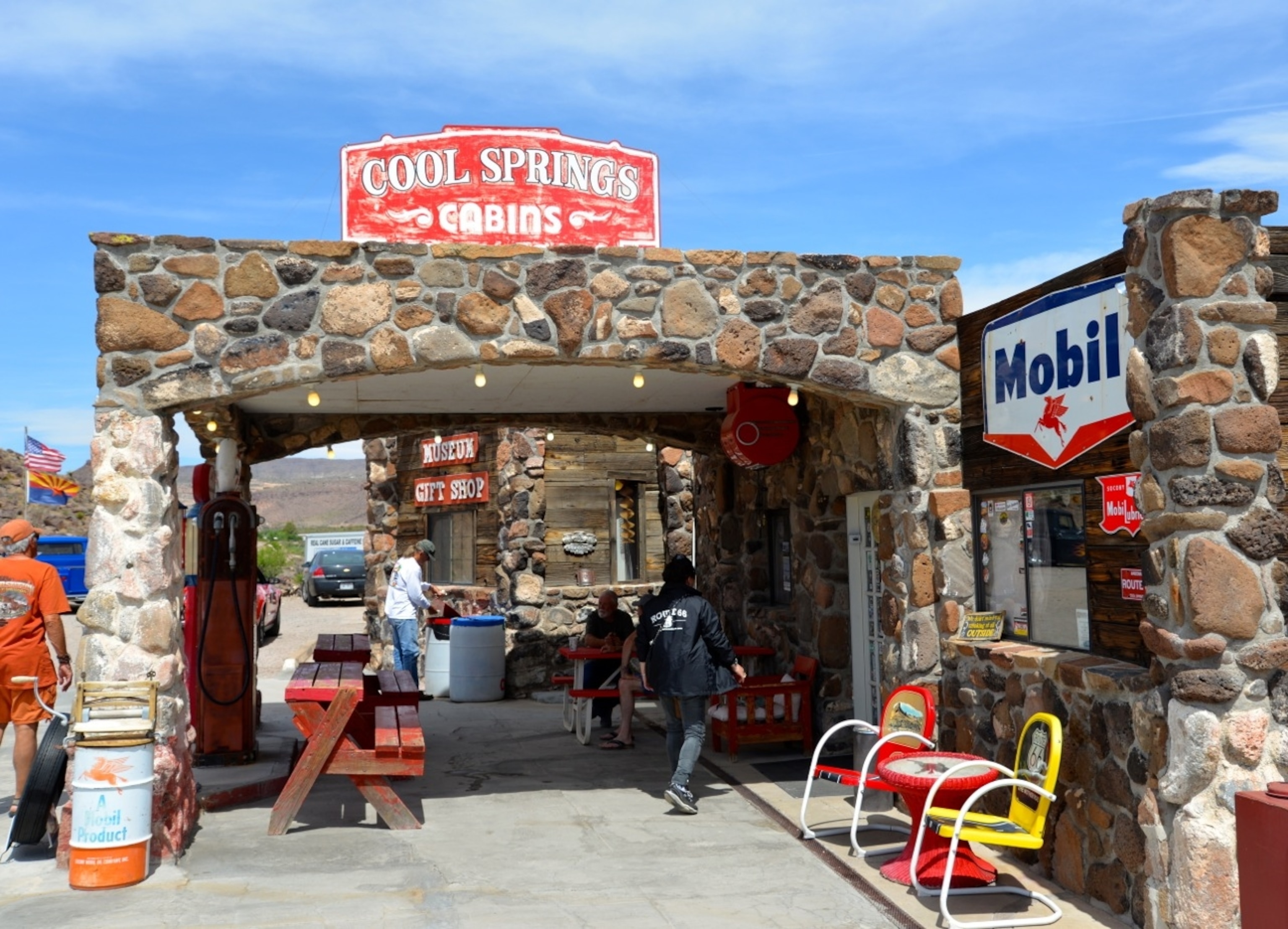 Once a popular stop for travelers on Route 66, Cool Springs is the gateway to the winding curves of Arizona's mountainous stretch of Route 66. (Photo by Andrew Evans, National Geographic Travel)