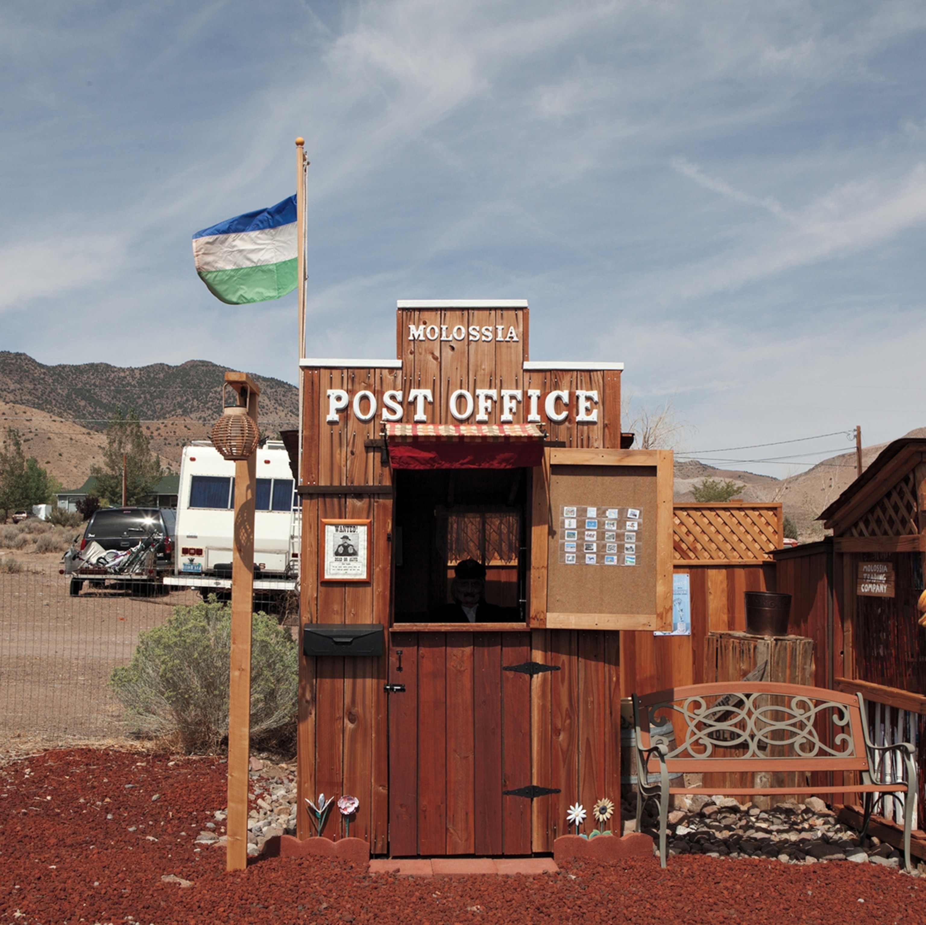 the post office of Molossia