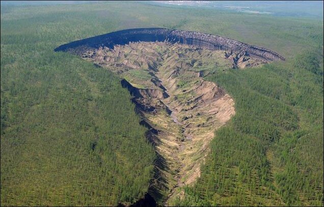 Siberia S Growing Doorway To Hell Offers Clues On Climate Change
