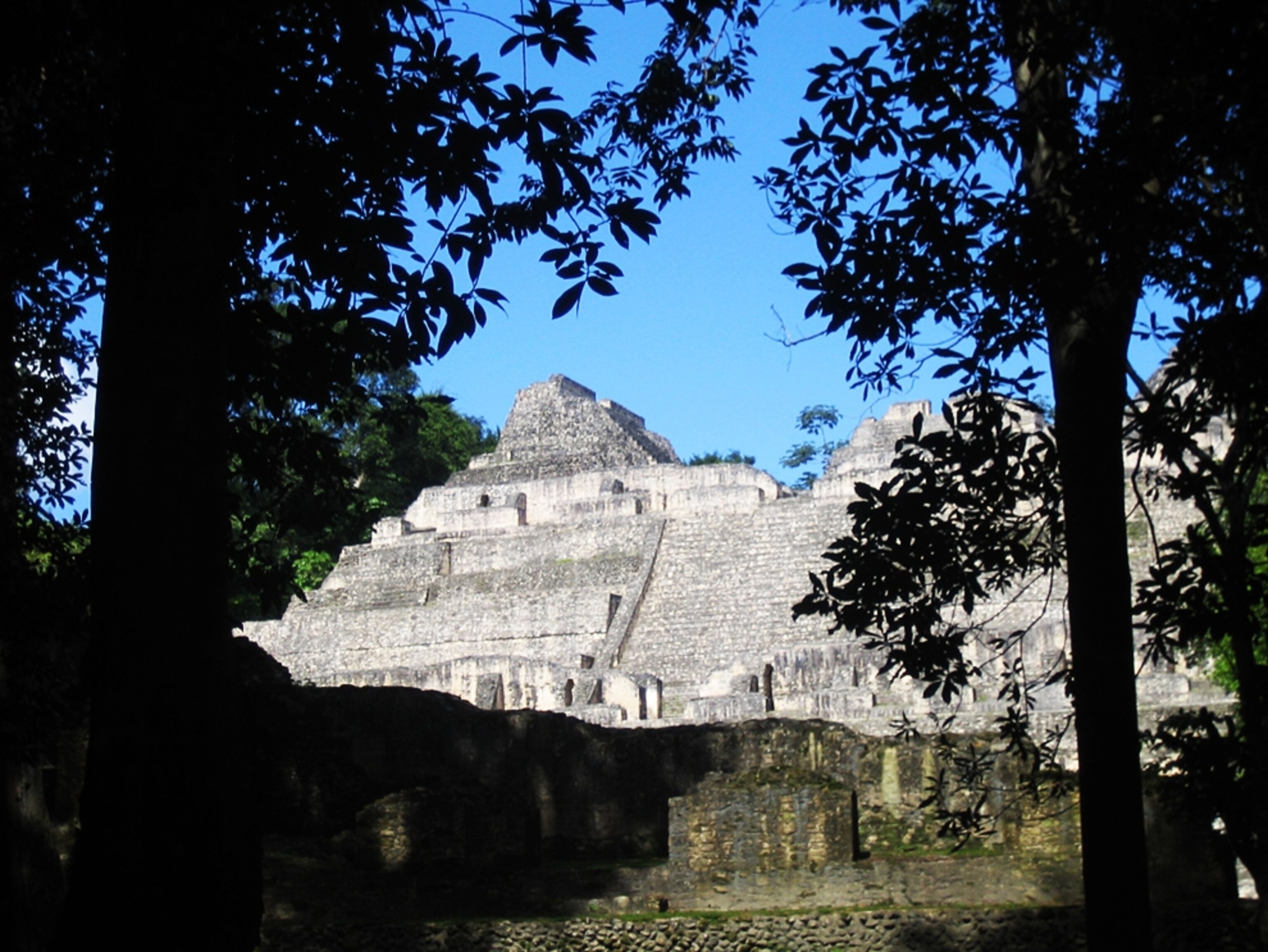 ruins at Caracol Archaeological Park, Belize