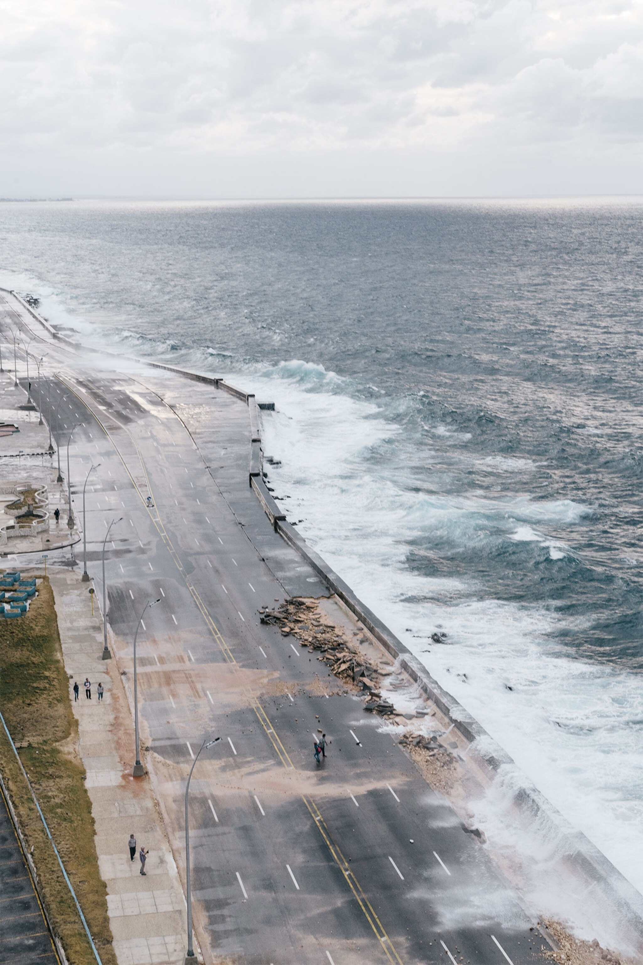 the Malecón in Cuba