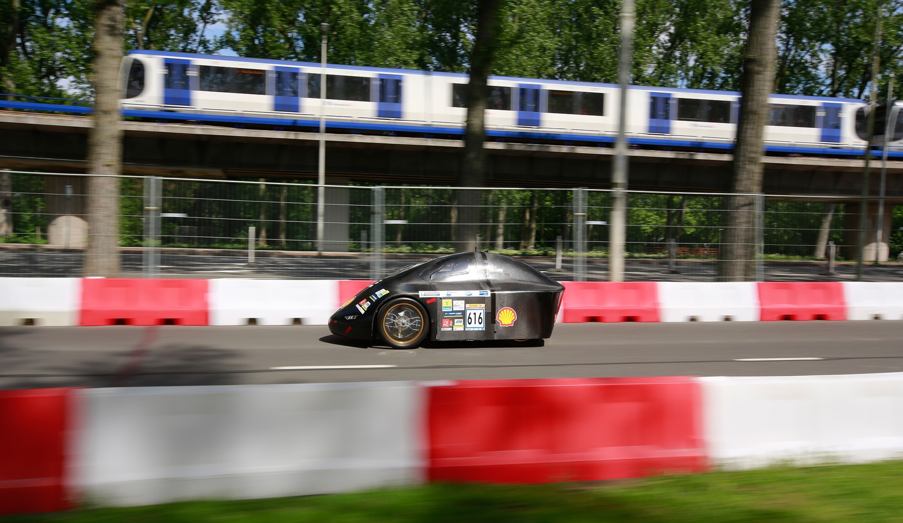Picture - Technical University of Crete’s hydrogen car in Shell Eco-marathon
