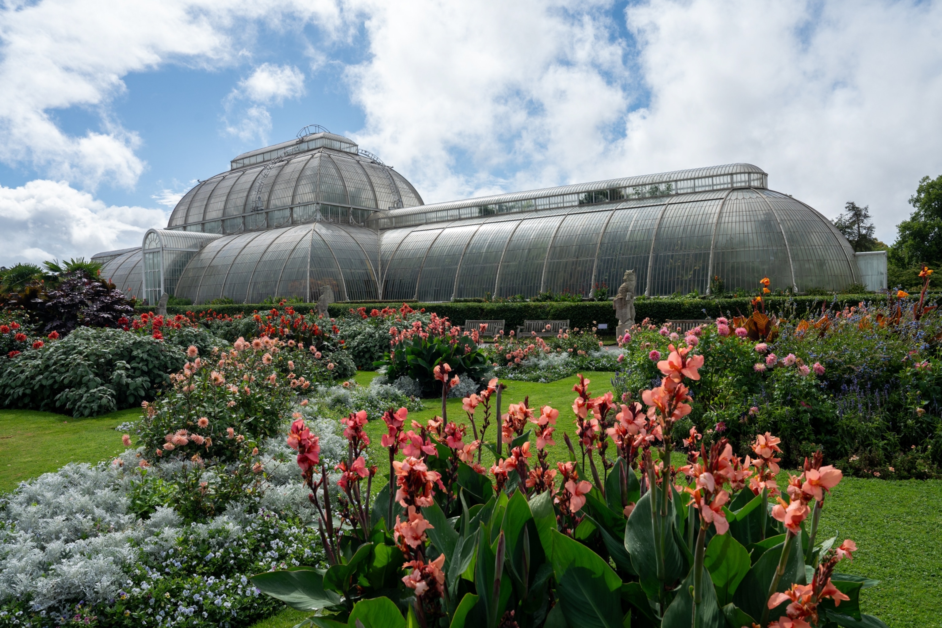 The exterior of the Palm House at Kew Gardens as seen in Best of the World with Antoni Porowski.