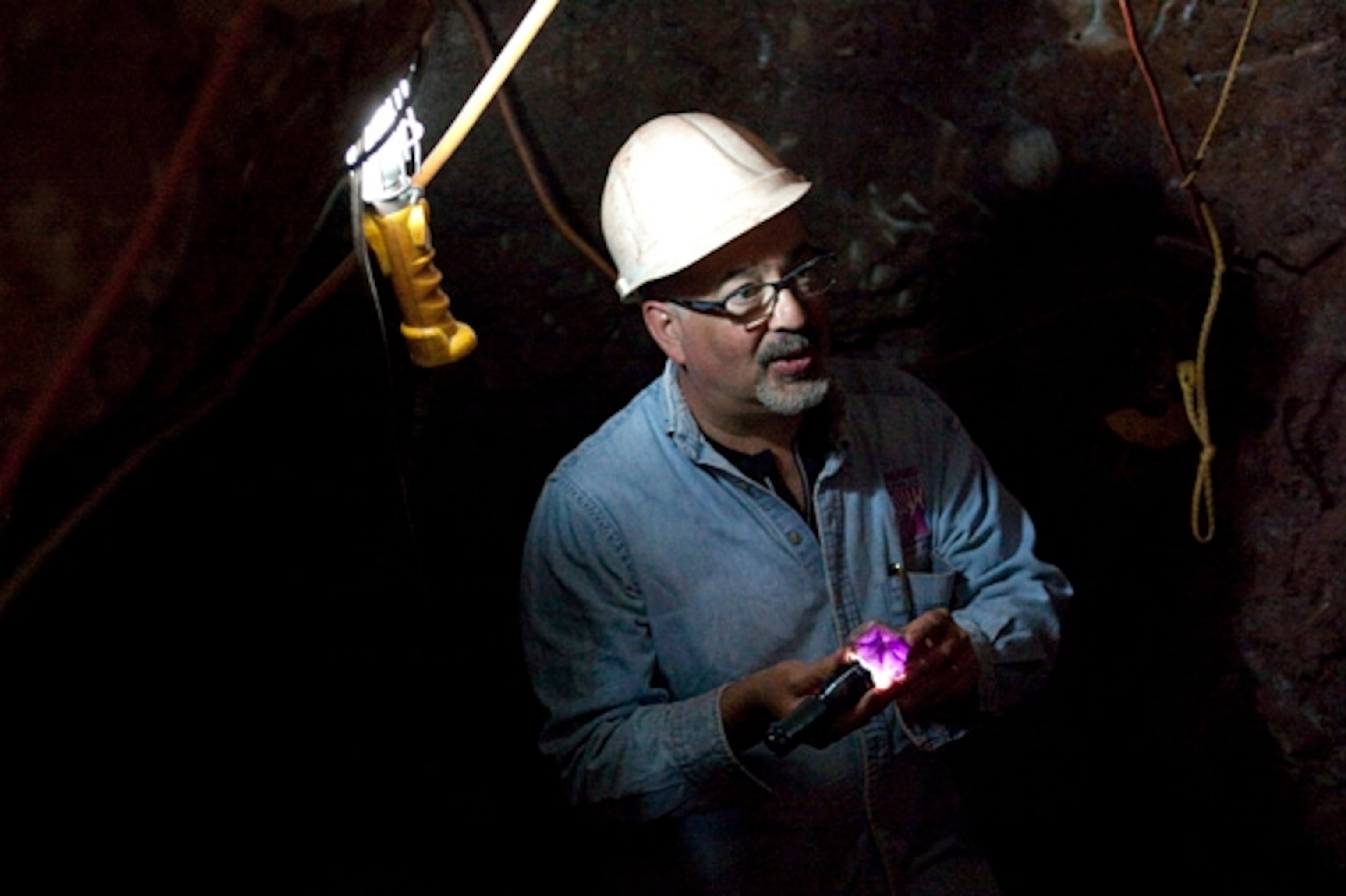 Kurt holds up a good find. (Photograph by Shannon Switzer)