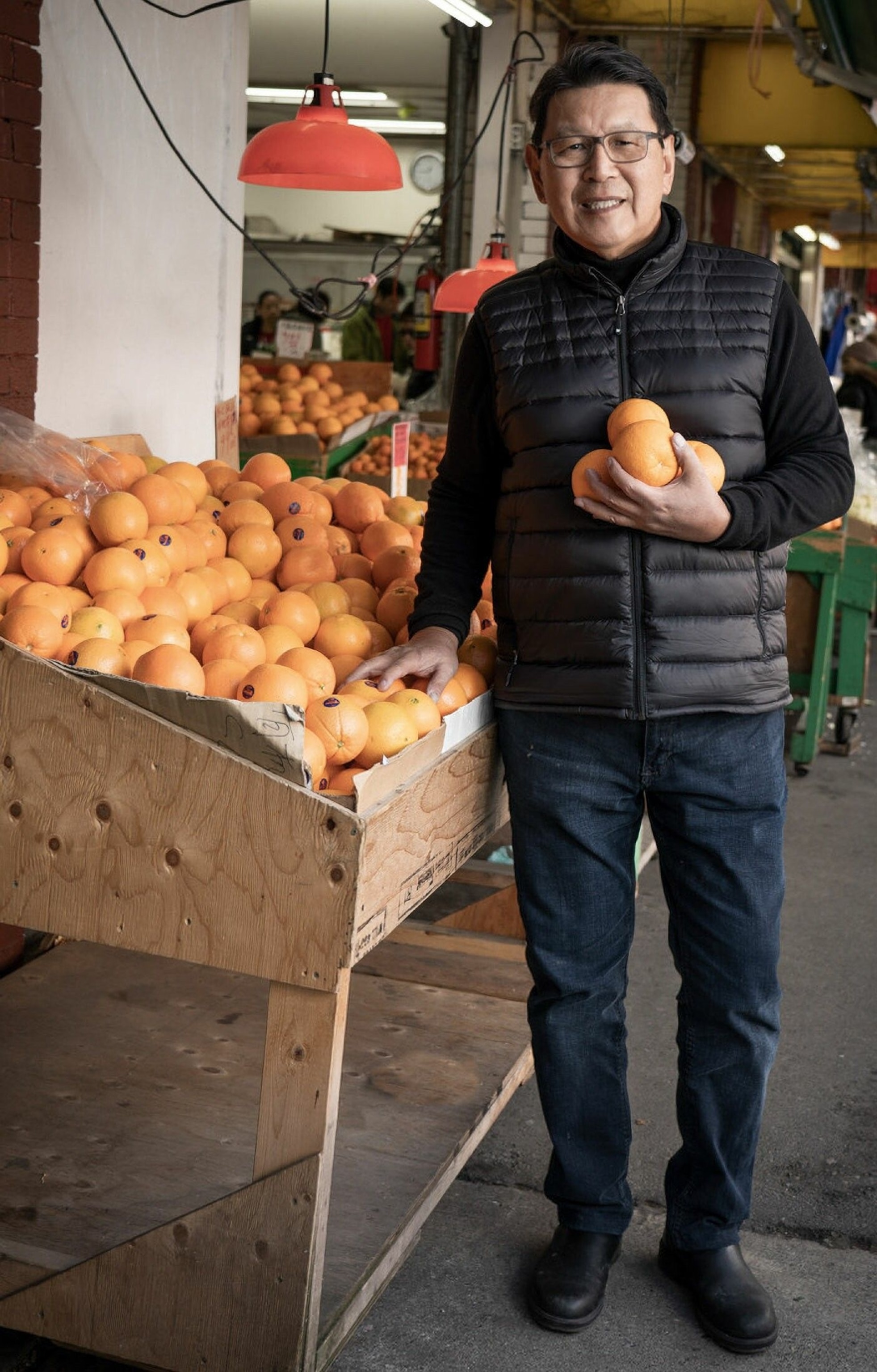 Bob Sung at Tin Lee Market, in the heart of Vancouver’s Chinatown