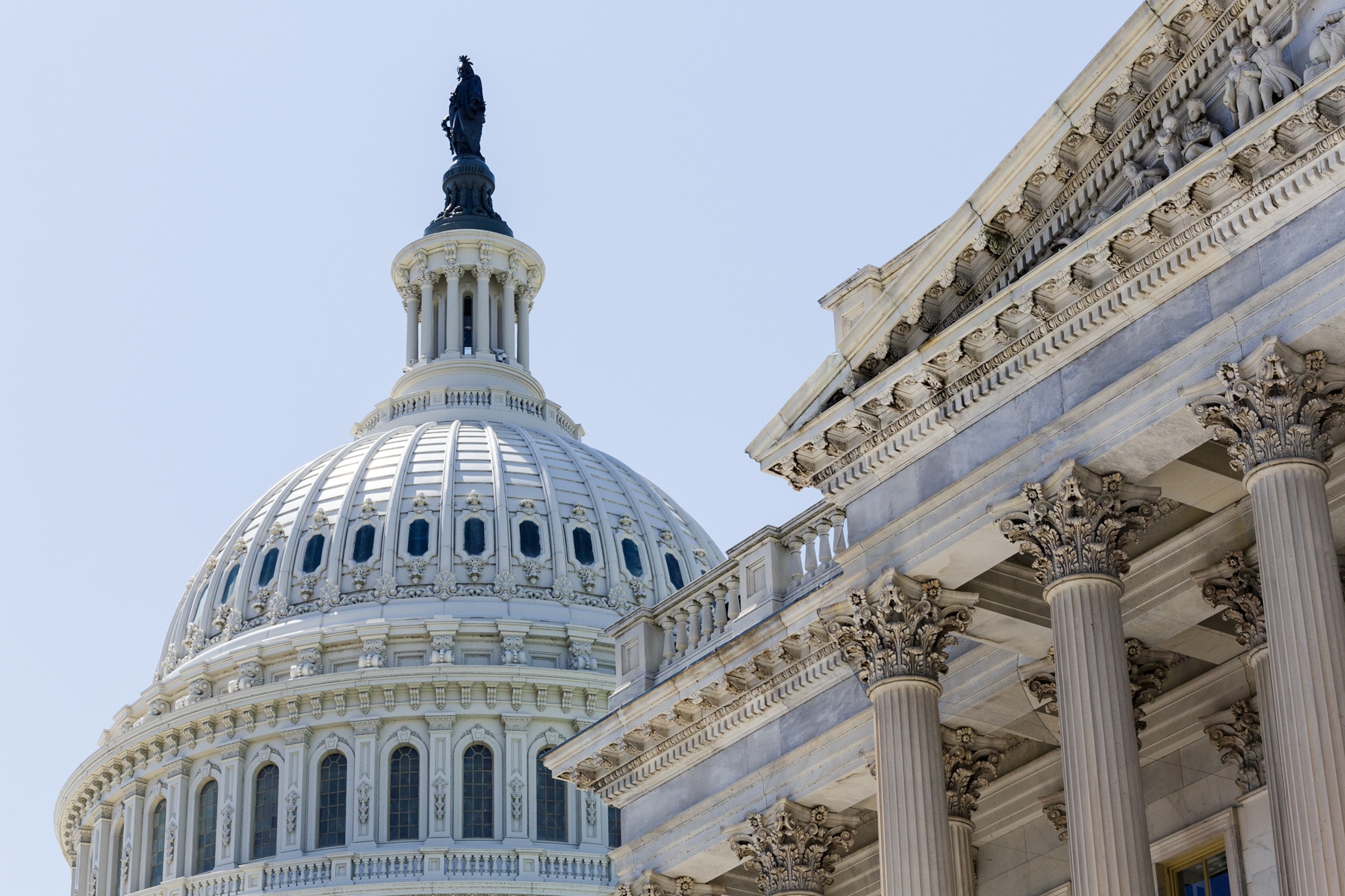 the US Capitol building.