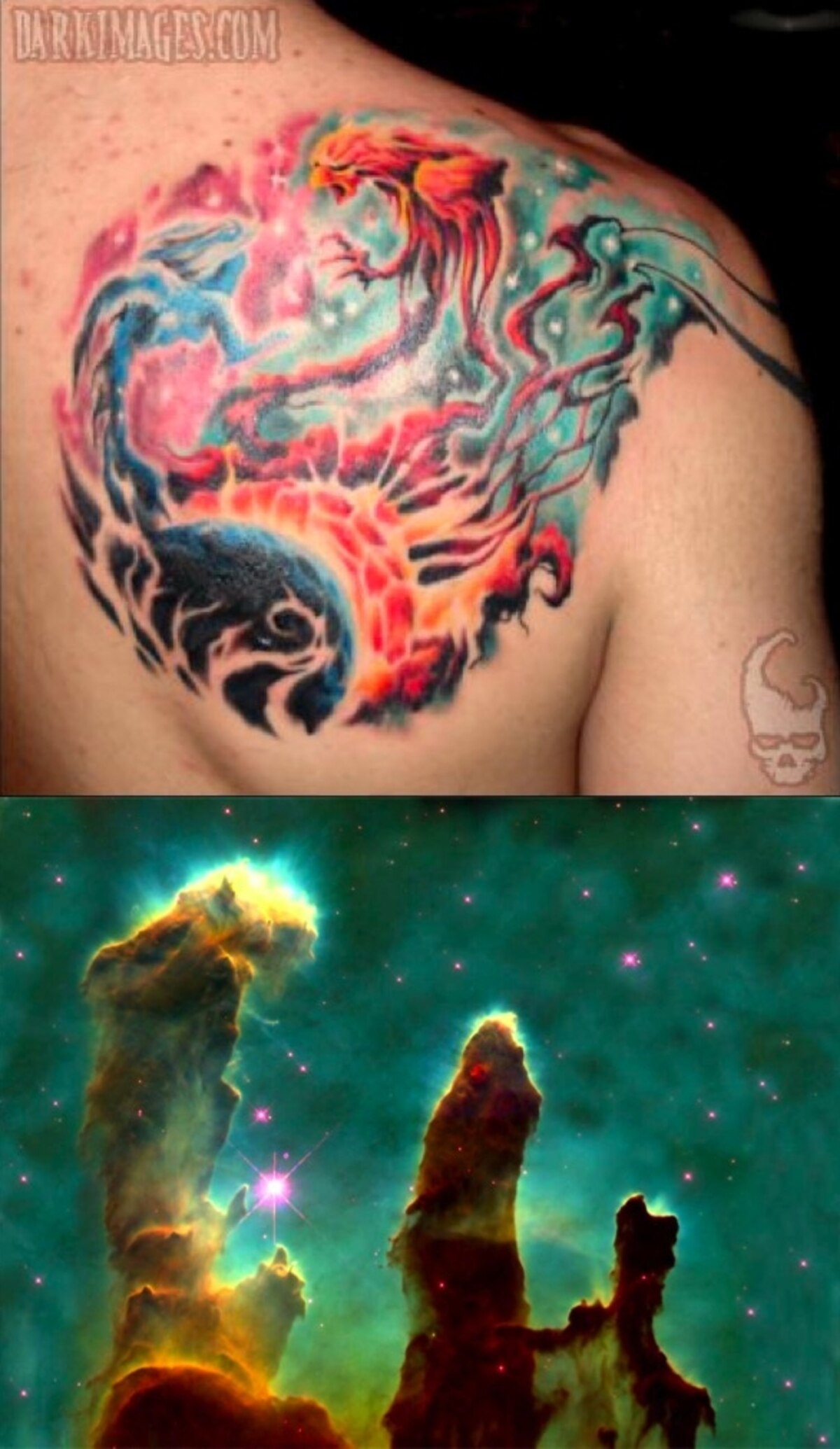Pillars Of Creation Tattoo