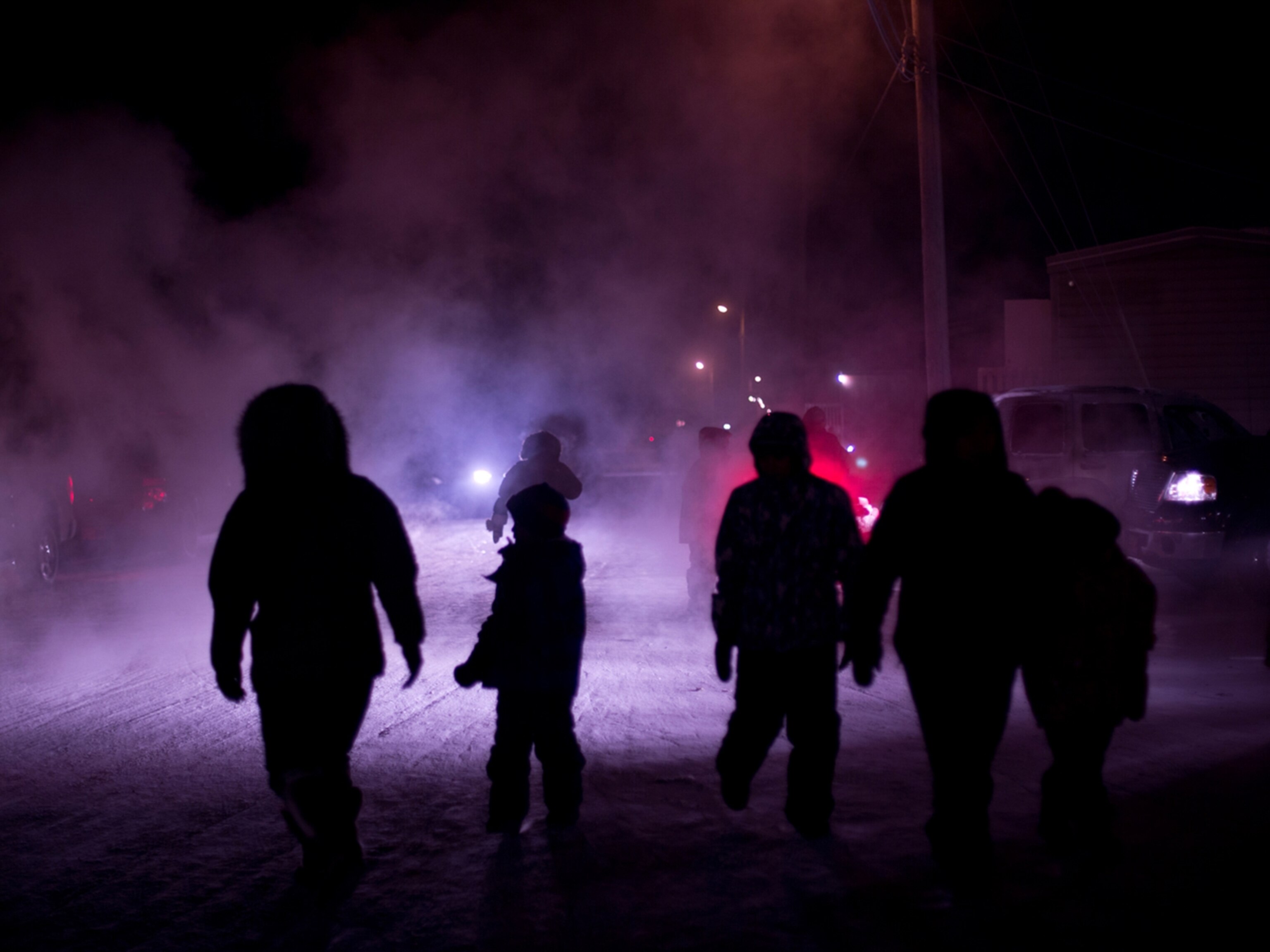 Dreamy Photographs Illuminate Life in Dark Arctic Winters