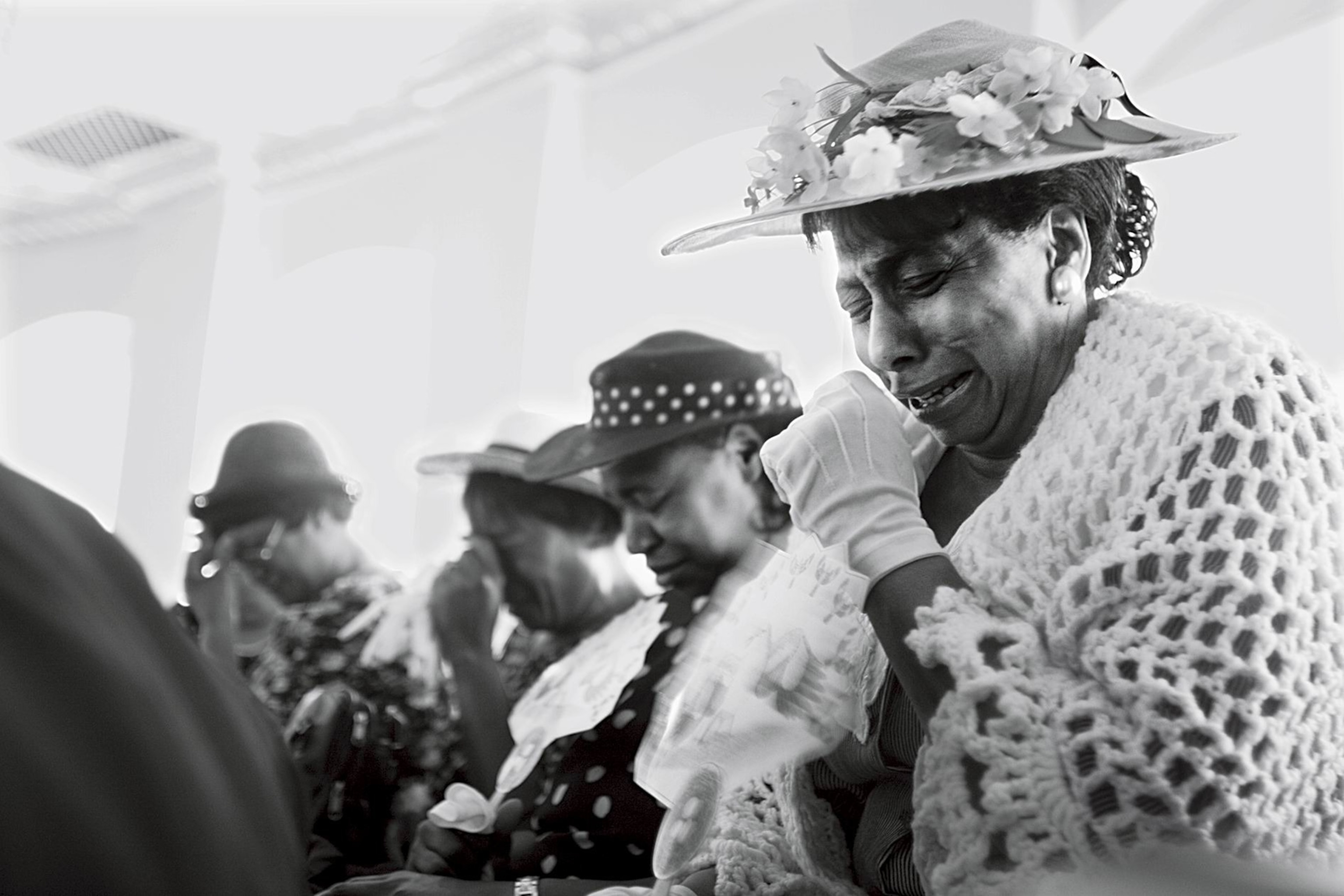 Actresses grieve as the jury pronounces its guilty verdict.