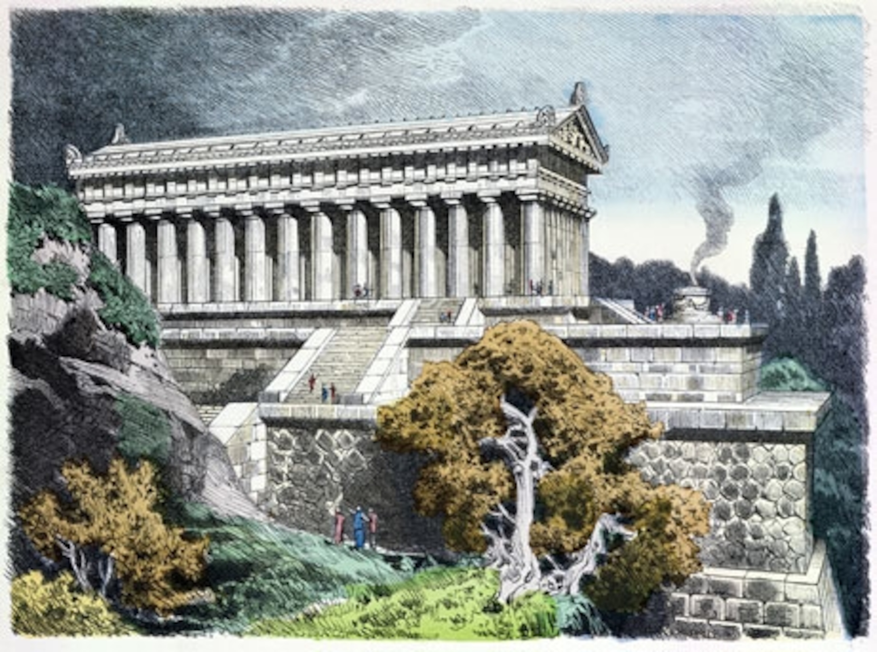 the Temple of Artemis in Turkey