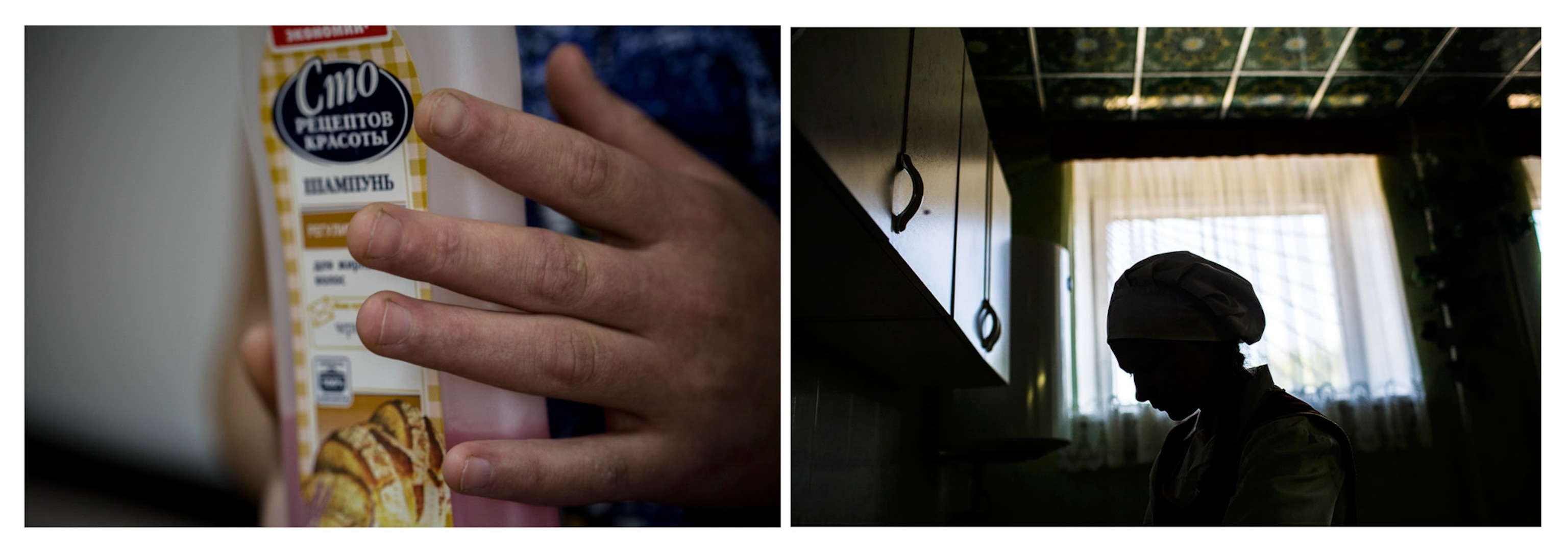 ''It just so happened in my life that nobody ever bought me anything. My mother drank her entire life, as far back as I can remember. At first, the money that she earned was spent, then the money that was given to us was spent, and then food and other things started to disappear from the house. Because of that, nobody ever bought anything for me. Then, before I was sent to prison, my mother bought a bottle of shampoo for me. I was using it, washing my hair, but then, when there was just a little bit left, I decided to keep it. The bottle was lying in my nightstand amongst my personal things. Every day, when I opened the nightstand and I saw the shampoo bottle, I remembered my mother. Then I called home. At first, they didn’t want to tell me, but I heard in their voices that something had happened. Then they told me that my mother had died. From that point on, the bottle became especially precious to me. I take it out every day, I smell it, I hold it in my hands, and I remember my mother. Now it would be a great joy for me, even if for one minute, my mother were back. At home, I lived with her my whole life, but I didn’t appreciate her. But now I treasure every memory that is connected to her, no matter how simple or banal, good or even bad.''—Vika [1] Vika incorrectly expressed this word in the feminine in Russian, although the word is masculine.