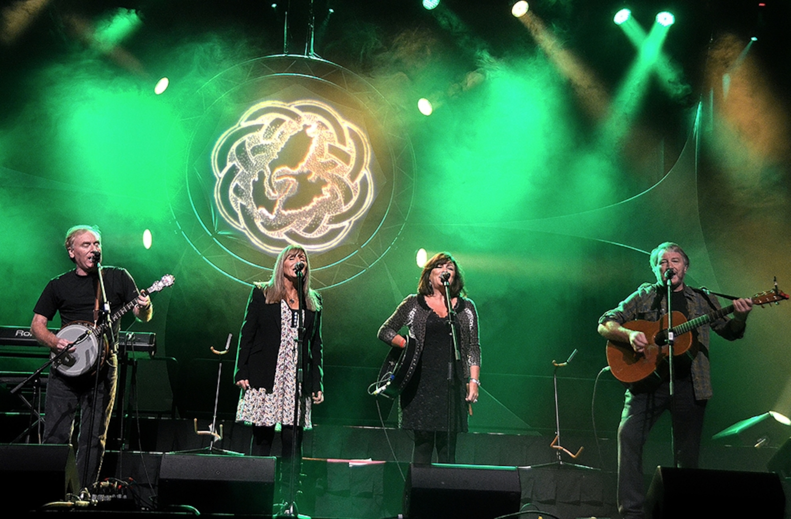 the Black family performing at the Celtic Colours Festival, Canada