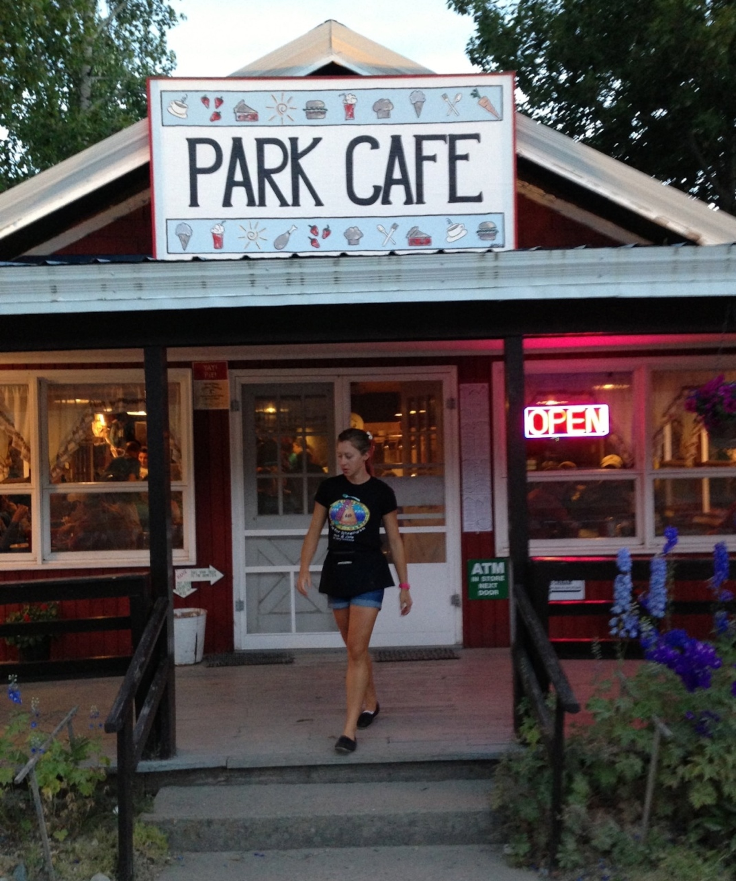 The Park Cafe in St. Mary, Montana (Photo by Andrew Evans, National Geographic Traveler)